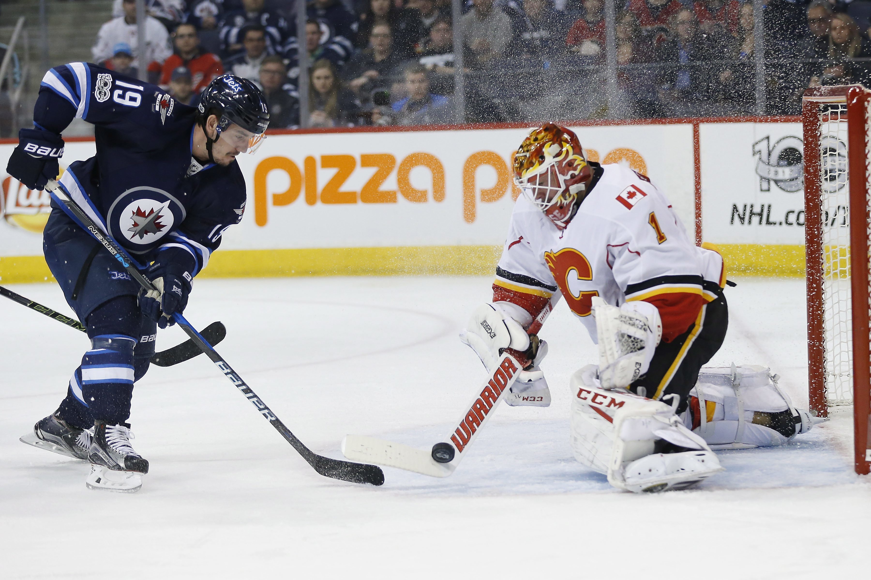 Flames blank Jets to extend win streak to 9 games