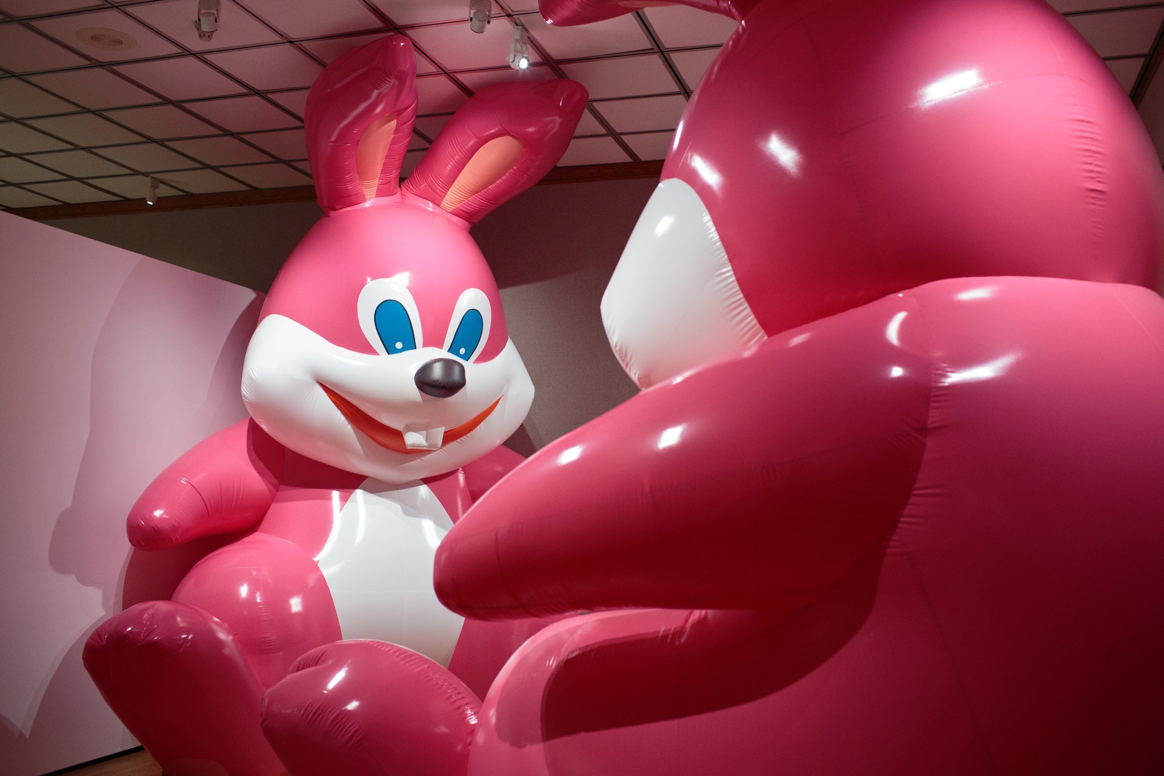 Traveling inflatable art exhibit floats into Michigan museum