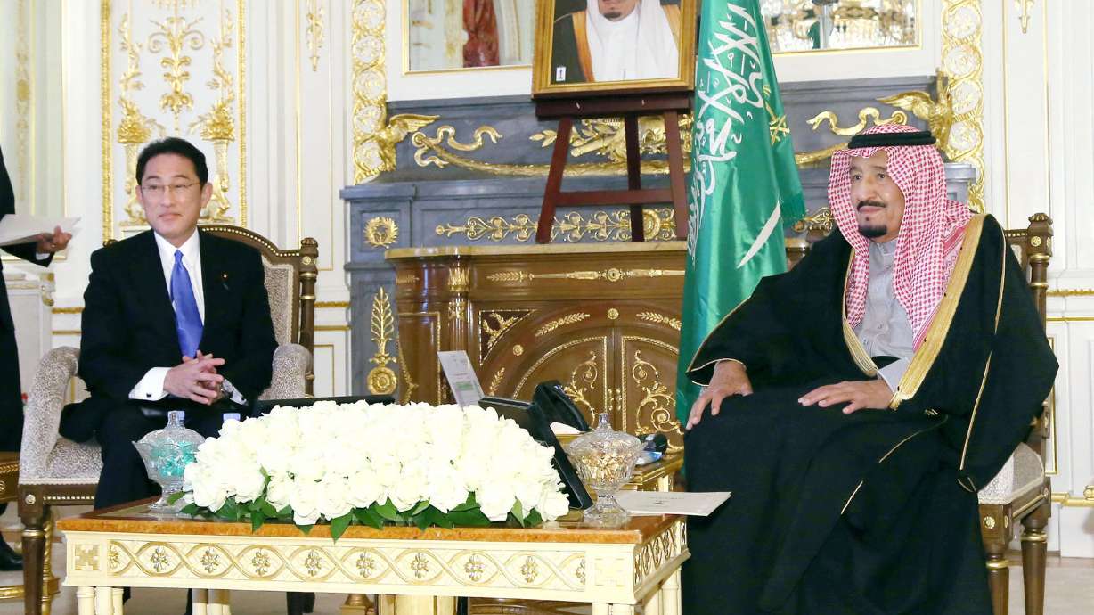Saudi king visits Japan, seeks help on diversifying economy