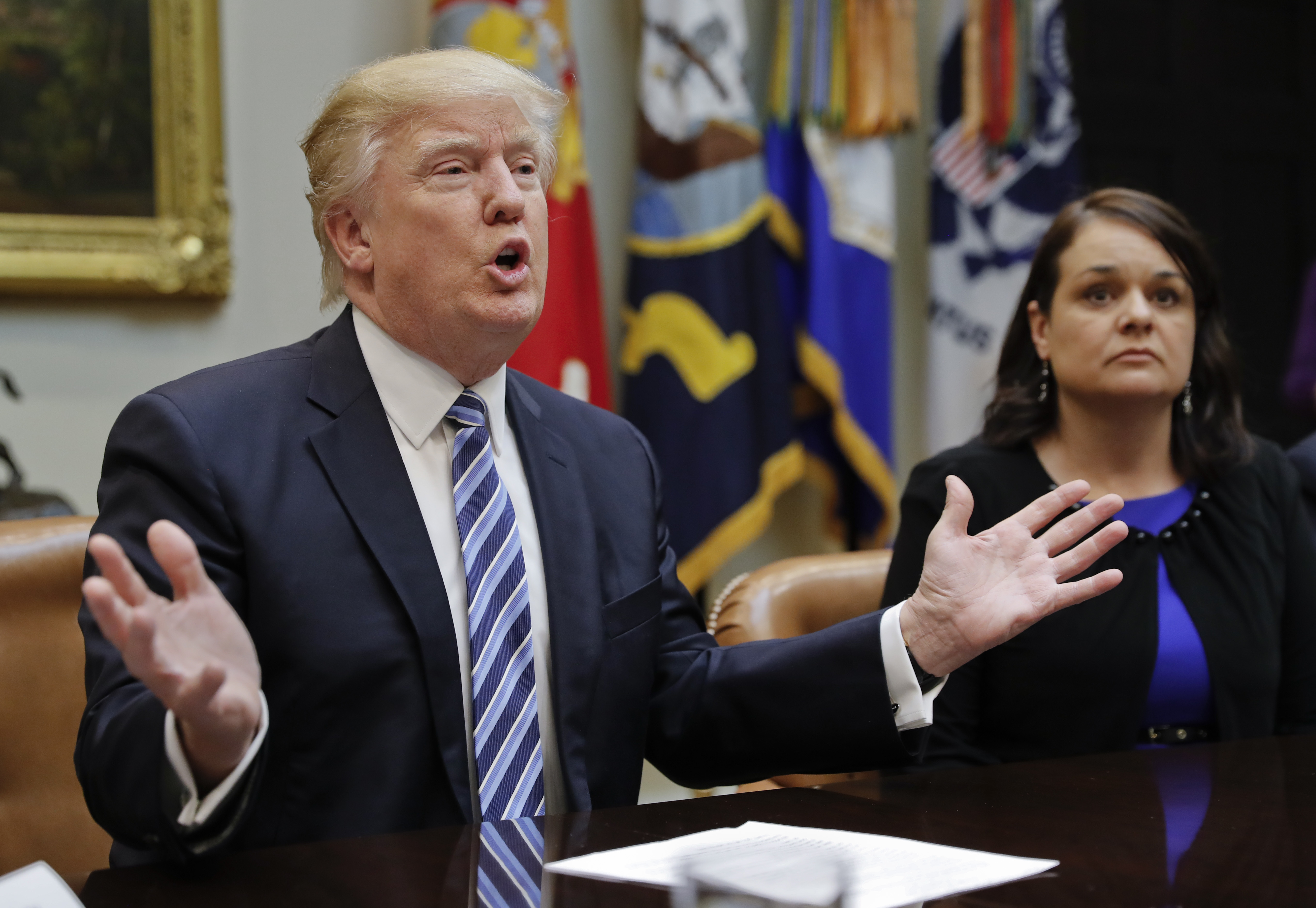 Senator asks ethics office to assess Trump's foreign deals