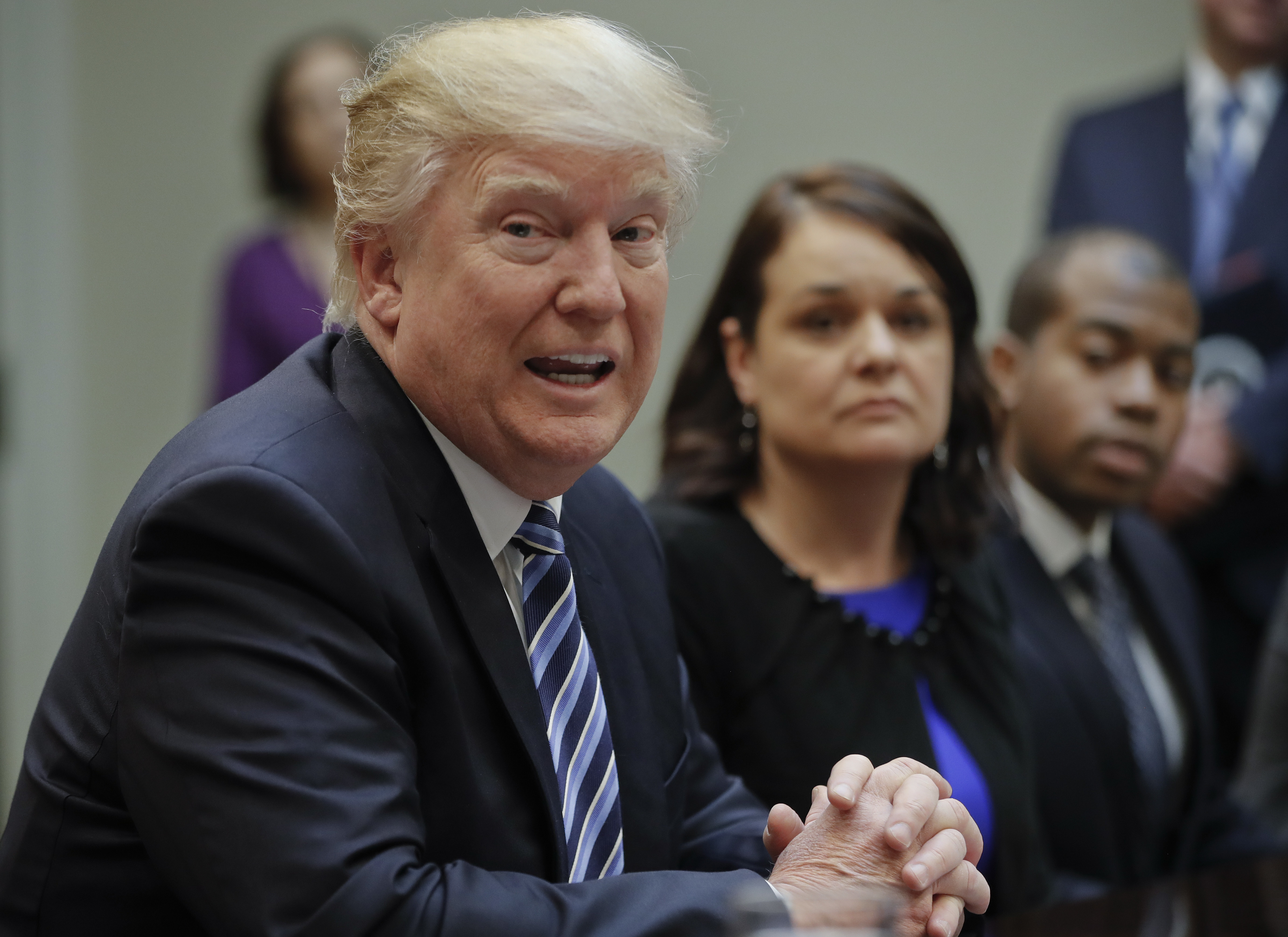 Trump: GOP bill will push insurance costs 'down, down, down'