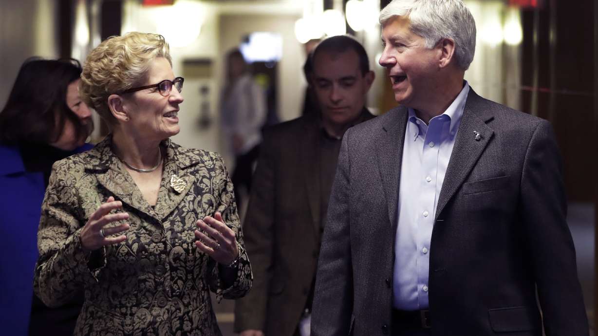 Michigan governor, Canada official want input on trade