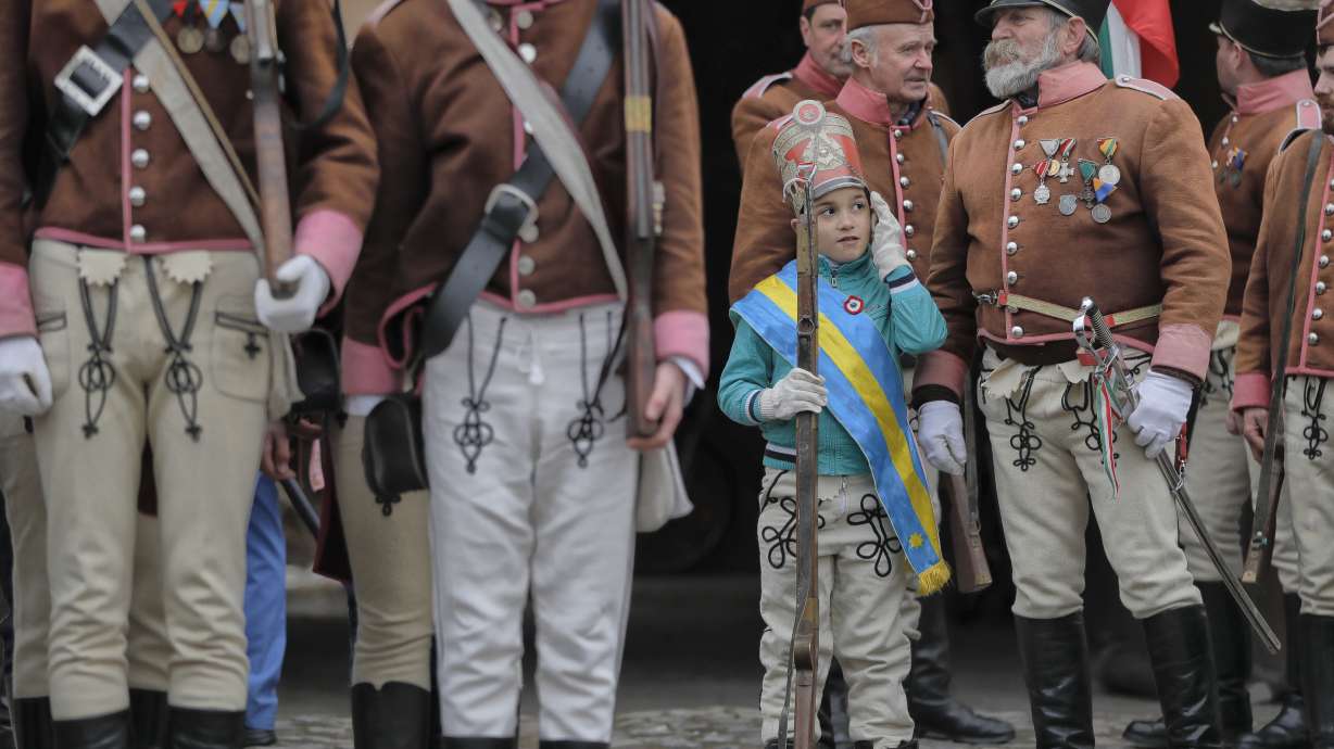 Ethnic Hungarians in Romania celebrate national day