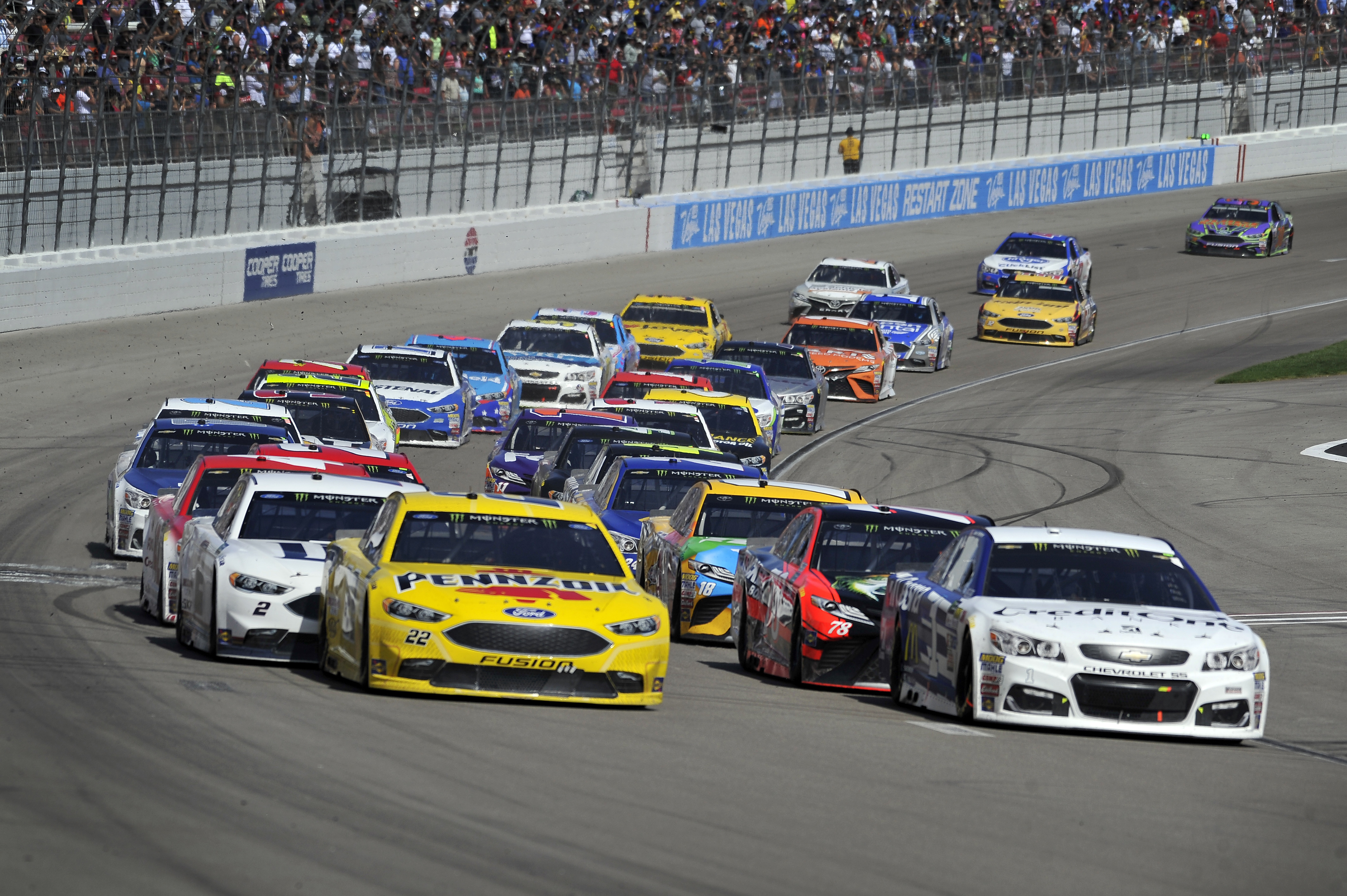 NASCAR does not penalize Busch or Logano for Vegas fight