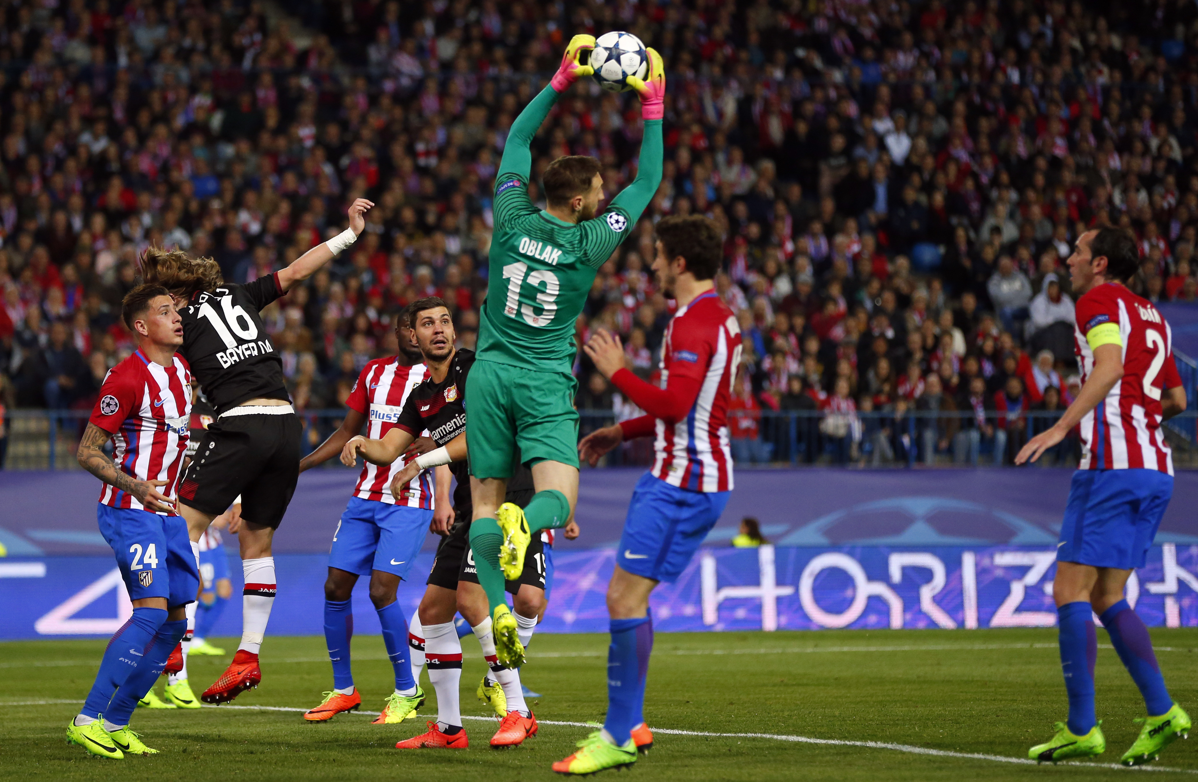 Atletico reaches 4th straight Champions League quarters