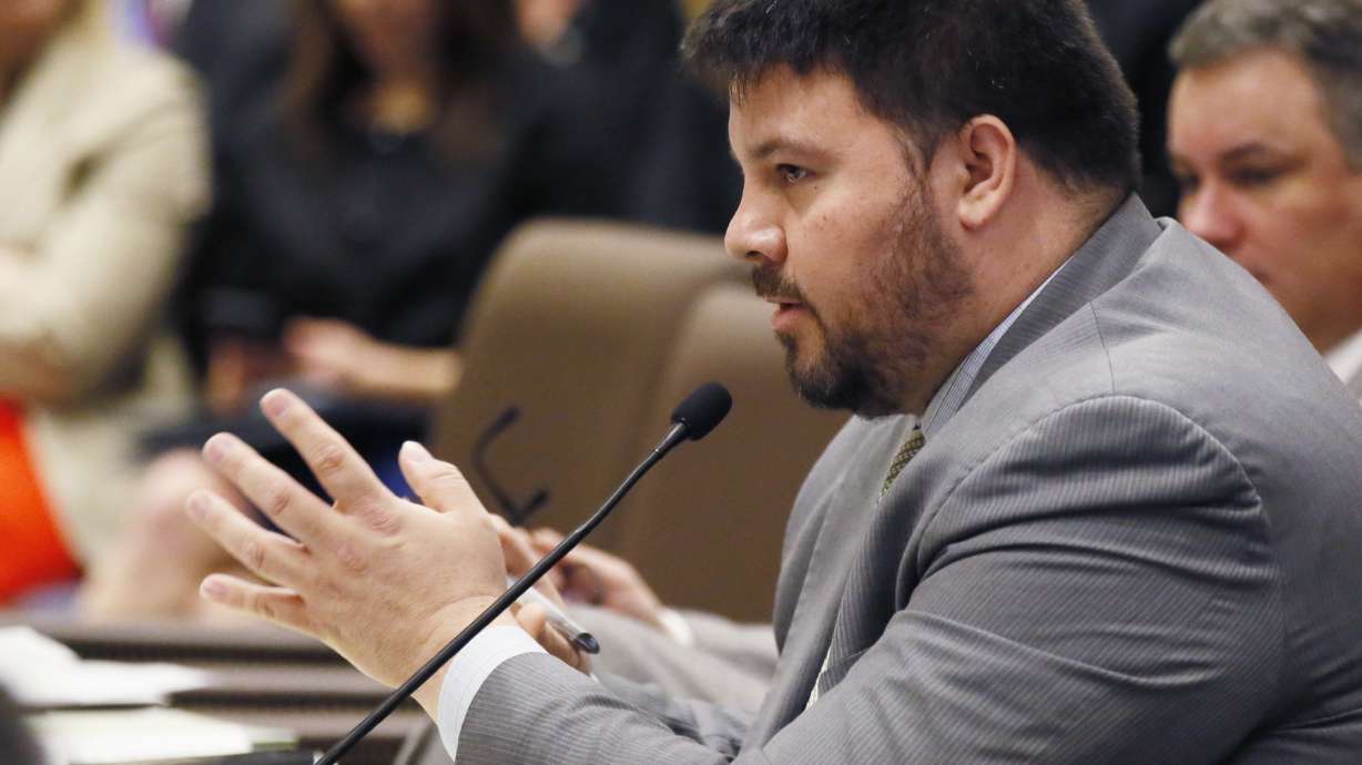 The Latest: Oklahoma governor calls on senator to step down