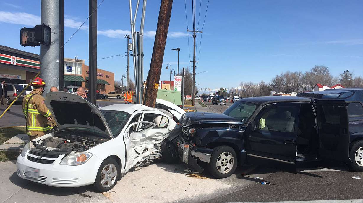 Woman, elderly man critically injured in crash