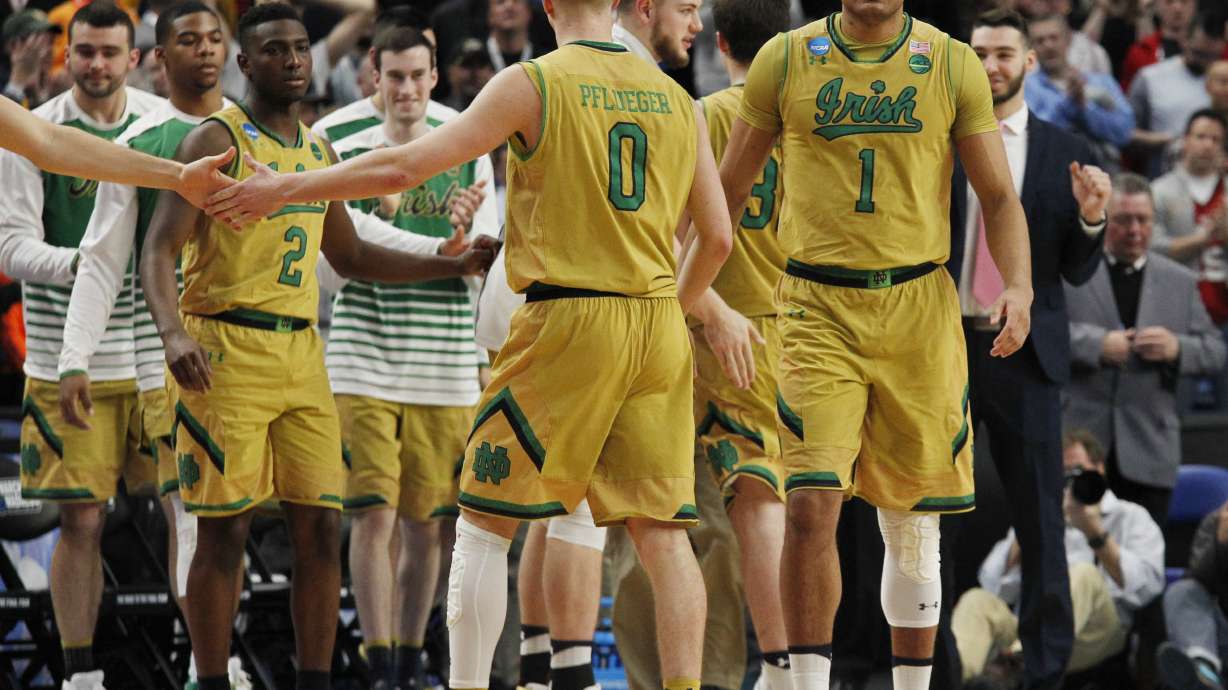 Notre Dame hangs on to beat Princeton 60-58