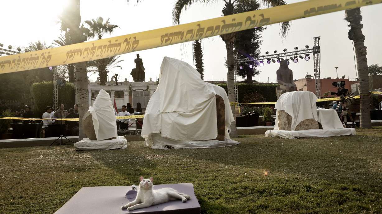 Egyptian statue recently unearthed is not Ramses II