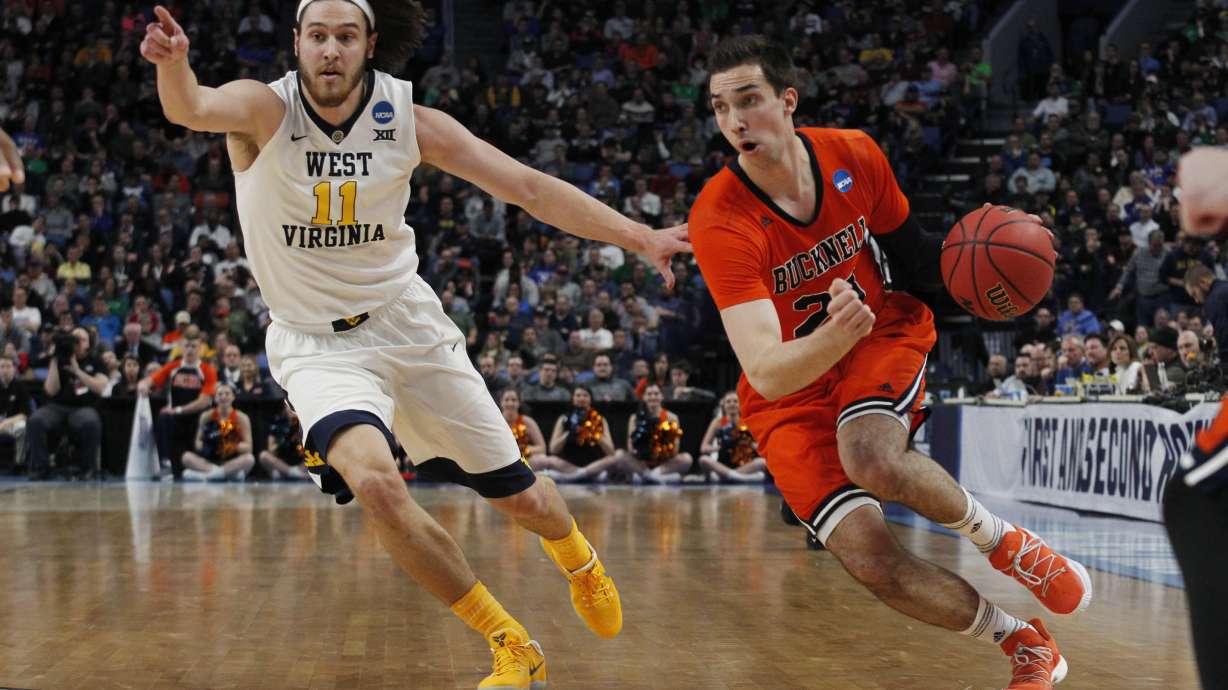 West Virginia outlasts Bucknell in 86-80 first-round win