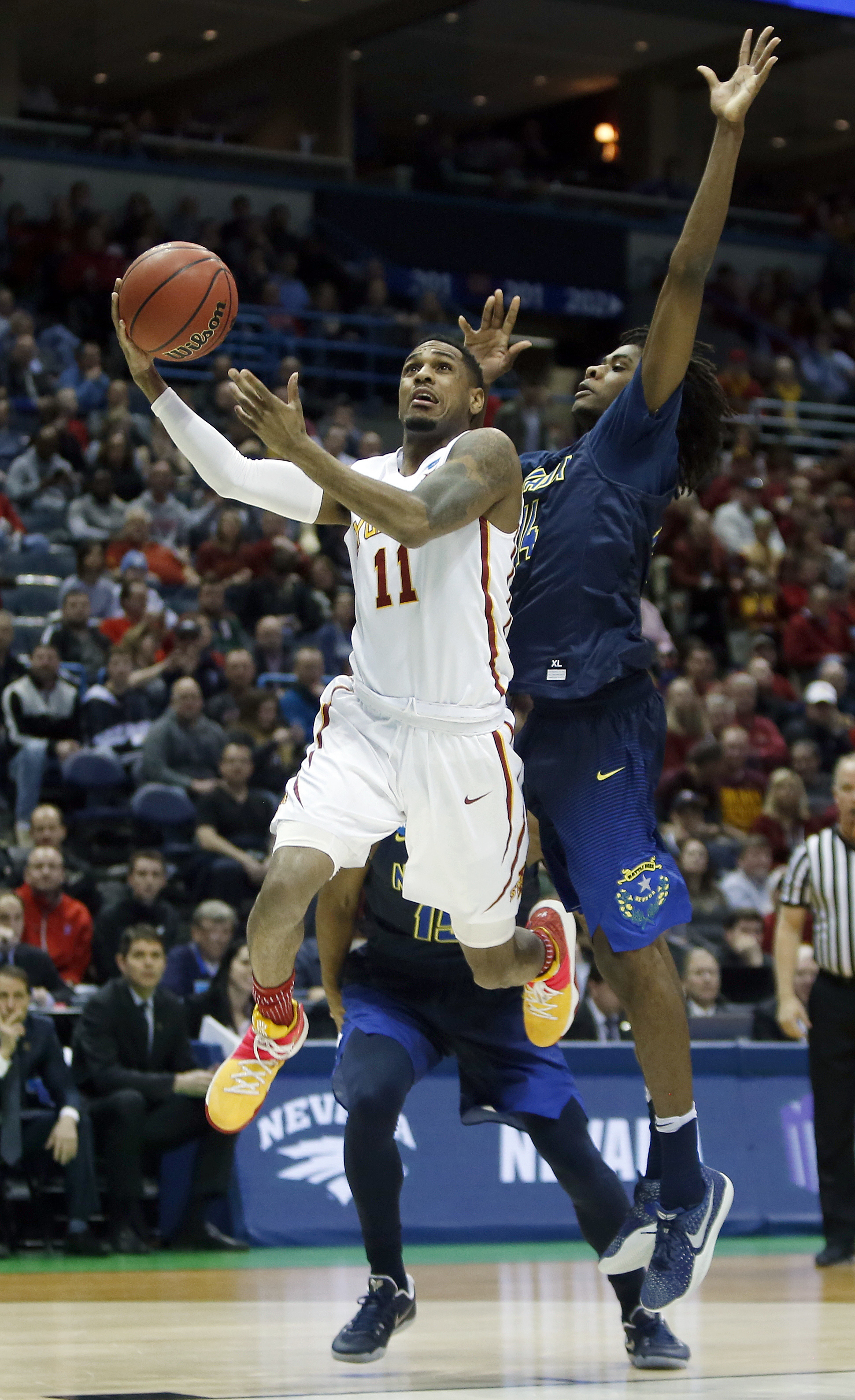 Morris leads Iowa State past Nevada in NCAA Tournament