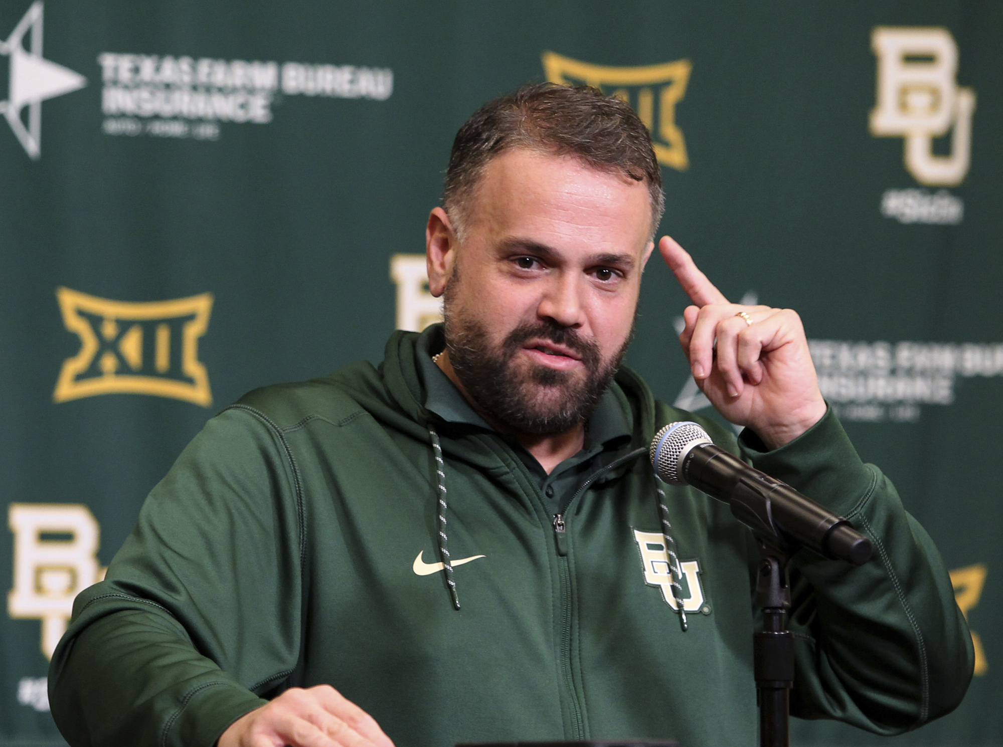 Spring Rhule: New Baylor coach ready to finally get on field