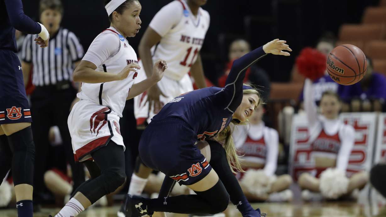Wilson scores 23, North Carolina State rolls Auburn 62-48