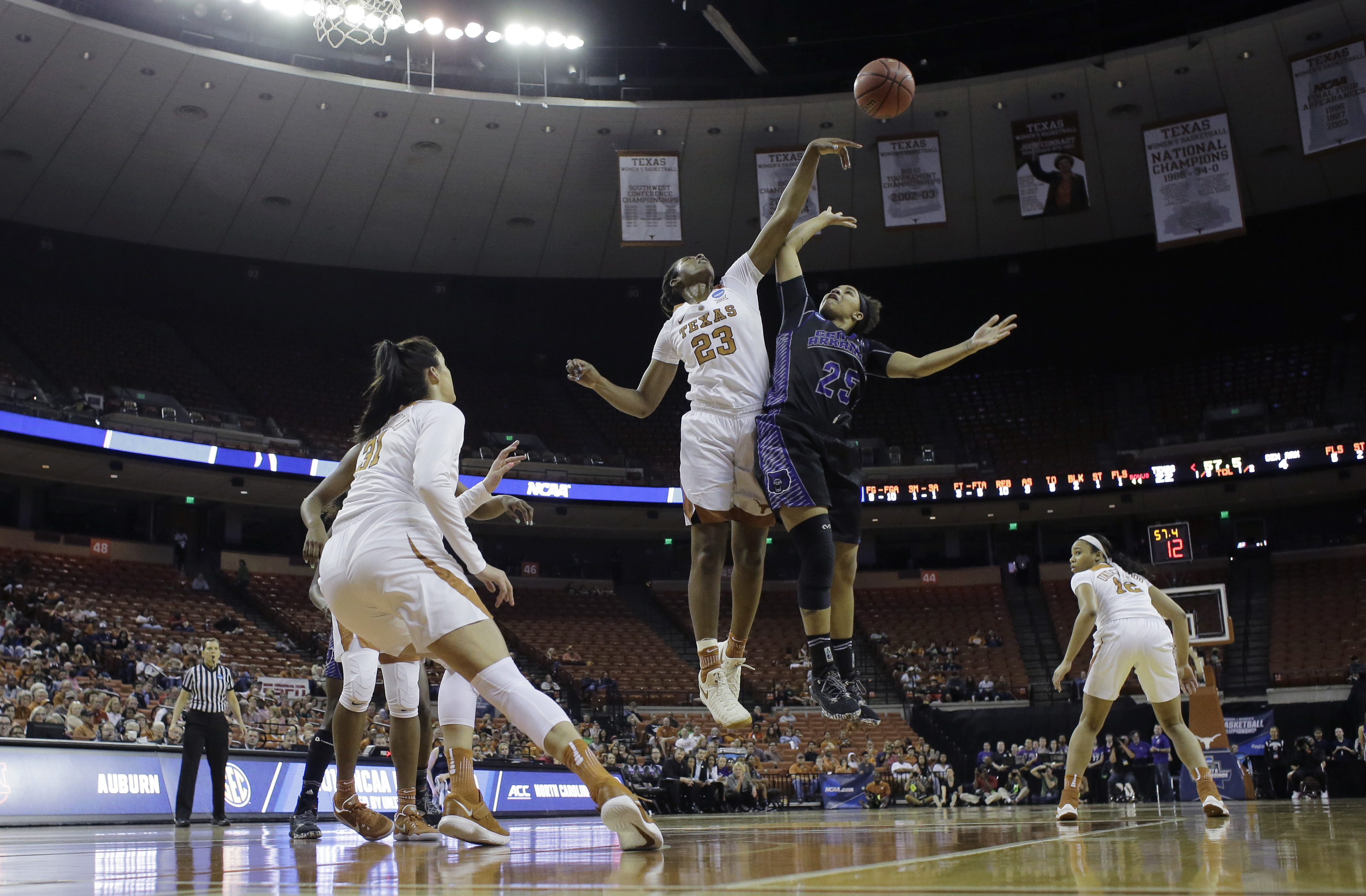 McCarty's 15 points lead Texas over Central Arkansas 78-50