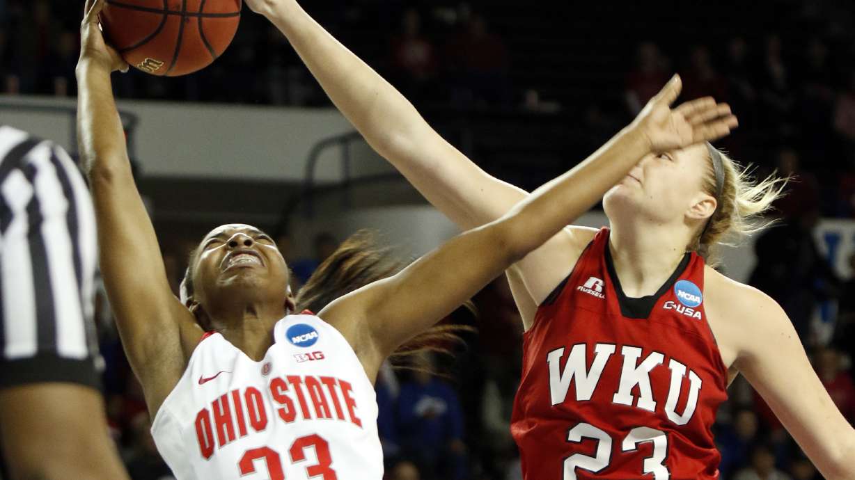Ohio State gets past Western Kentucky 70-63