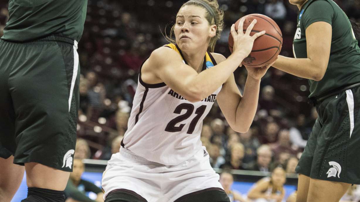 Dornstauder's perfection leads Arizona St to 73-61 NCAA win