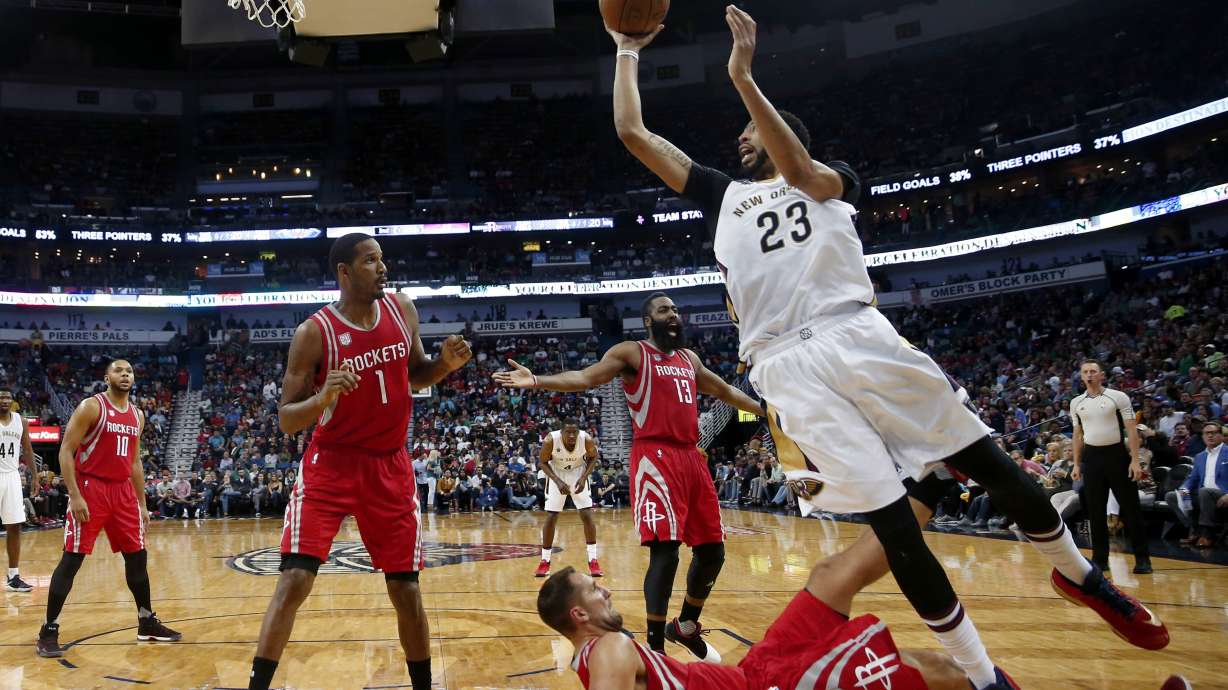 Hill's career-high 30 lead Pelicans past Rockets 128-112