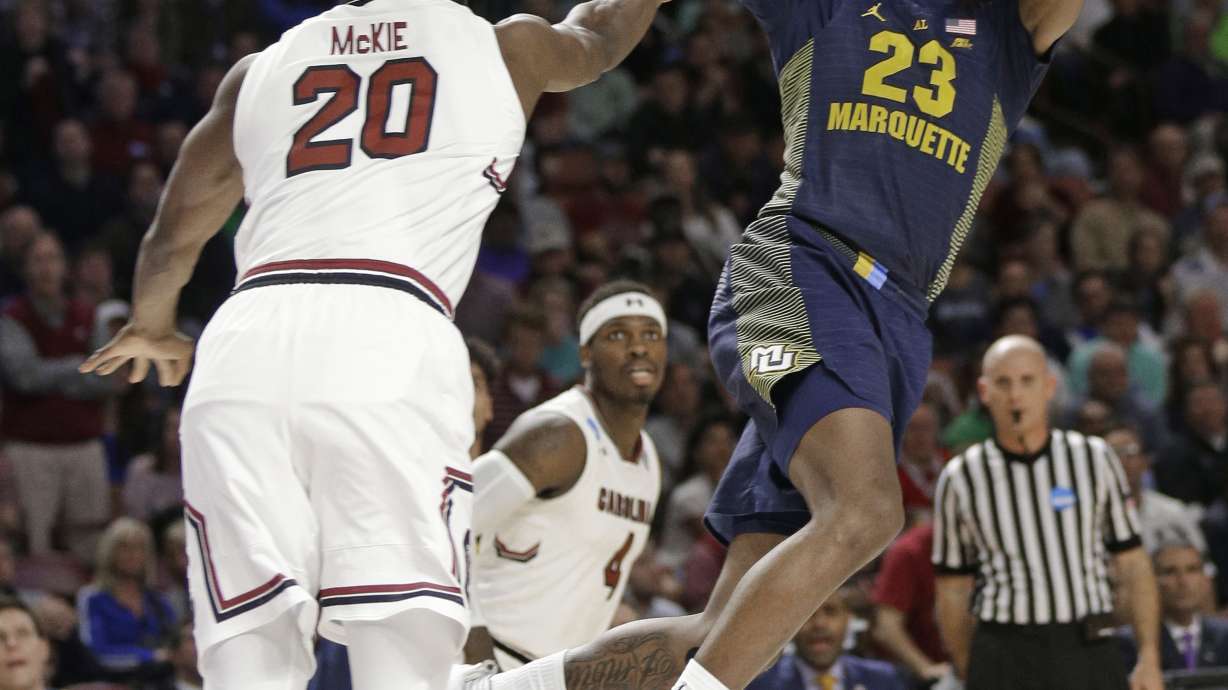 Thornwell leads Gamecocks to 93-73 NCAA win over Marquette