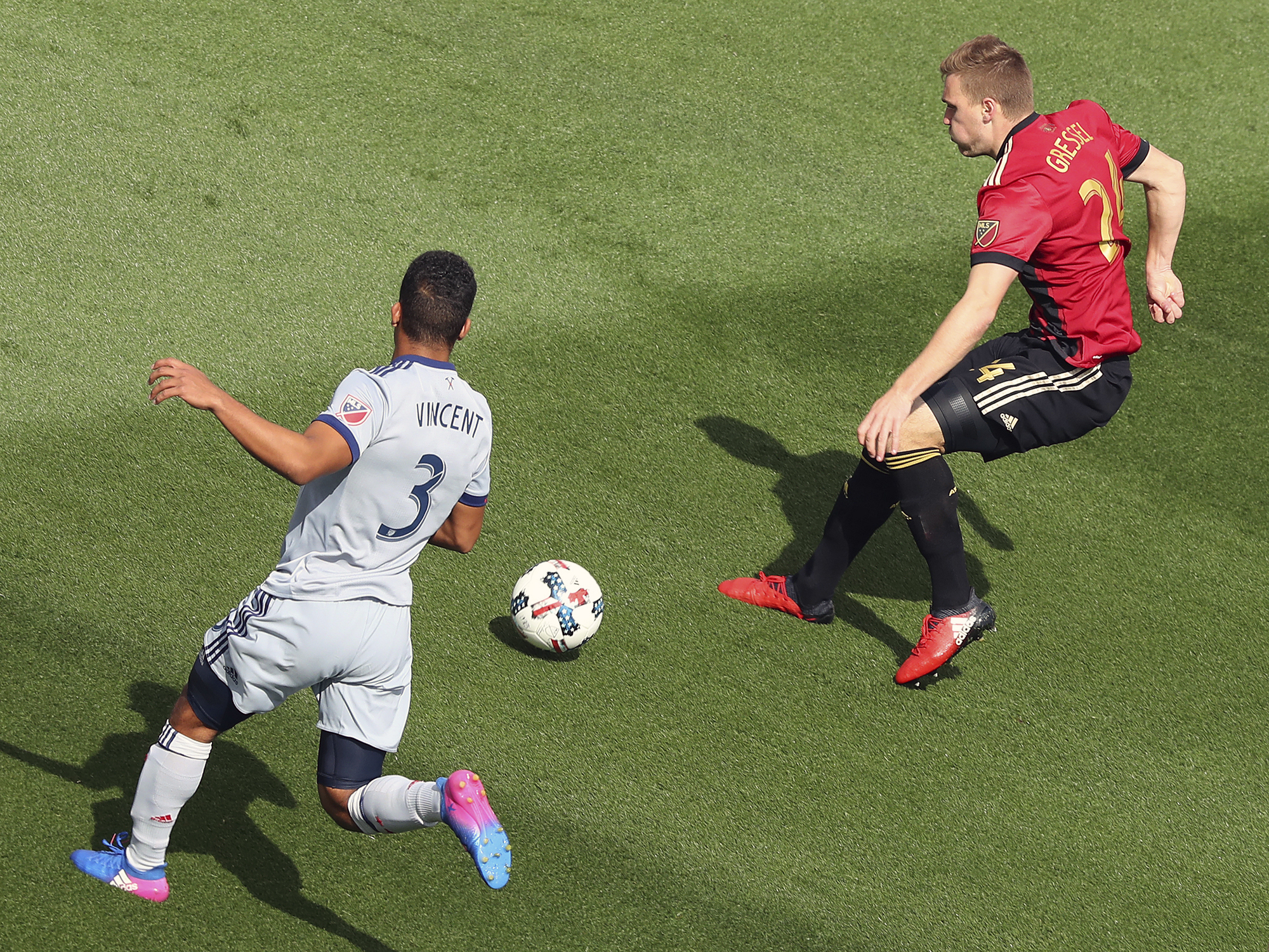 Martinez scores pair, Atlanta blanks Fire 4-0