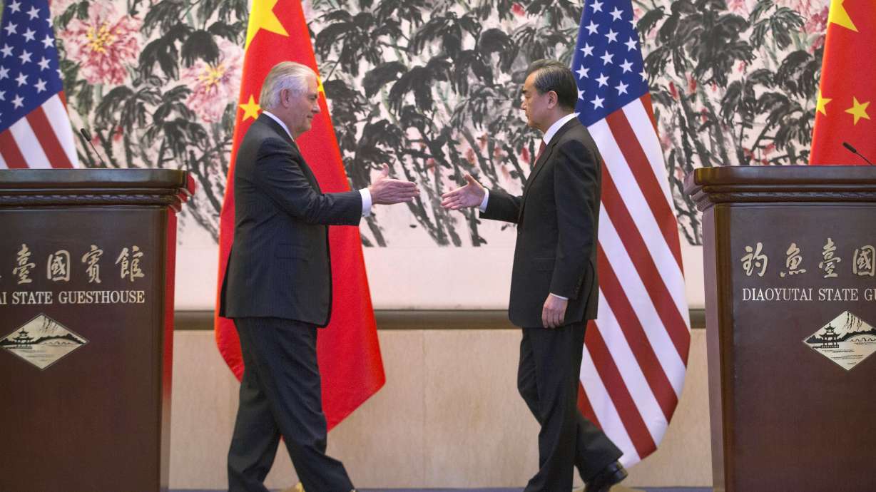 Tillerson lauds China-US contacts in meeting with leader Xi