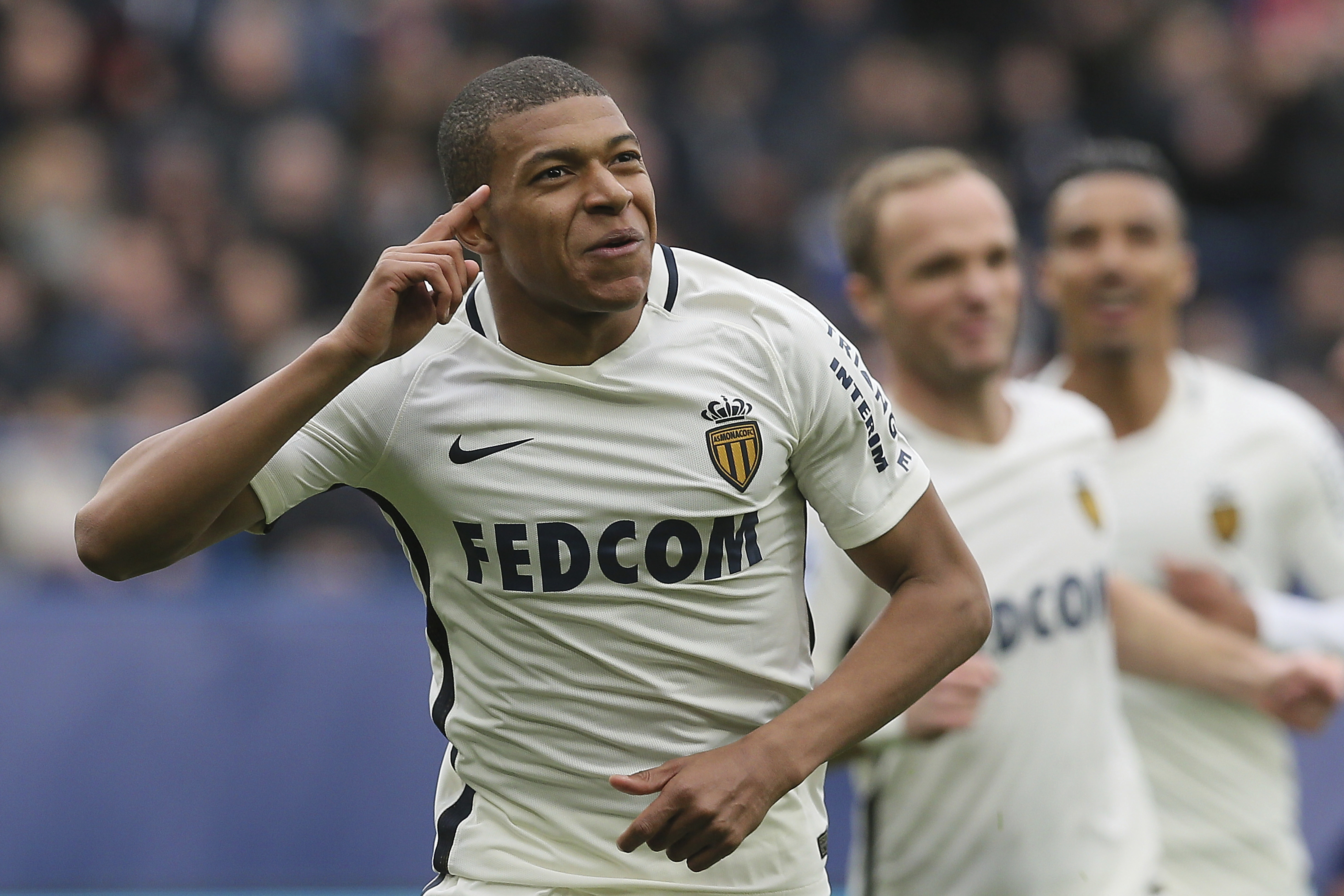 Unstoppable Mbappe scores twice in Monaco's 3-0 win