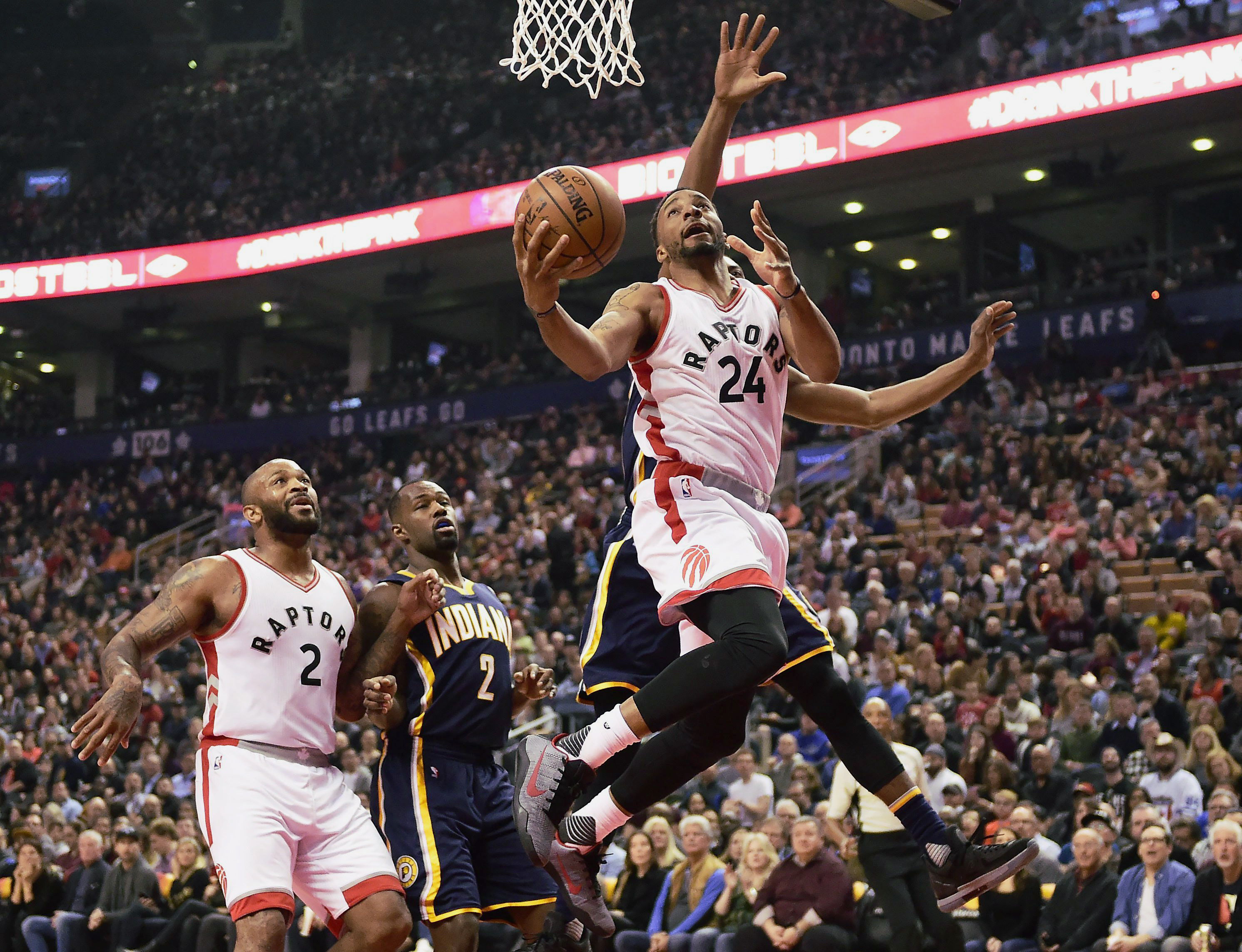 Raptors rout Pacers 116-91 in first meeting since playoffs