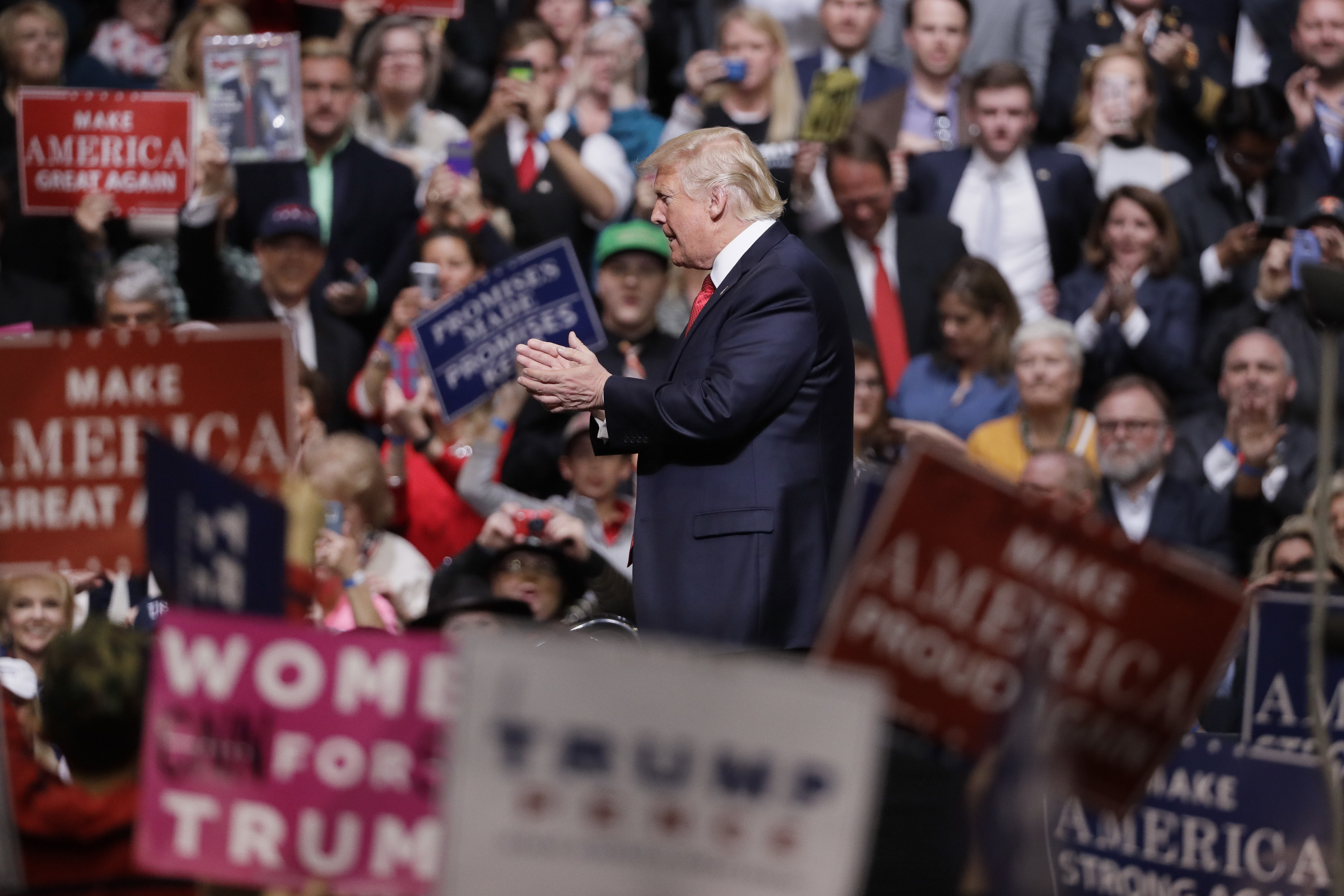 Trump's rallies give a boost to president and his supporters