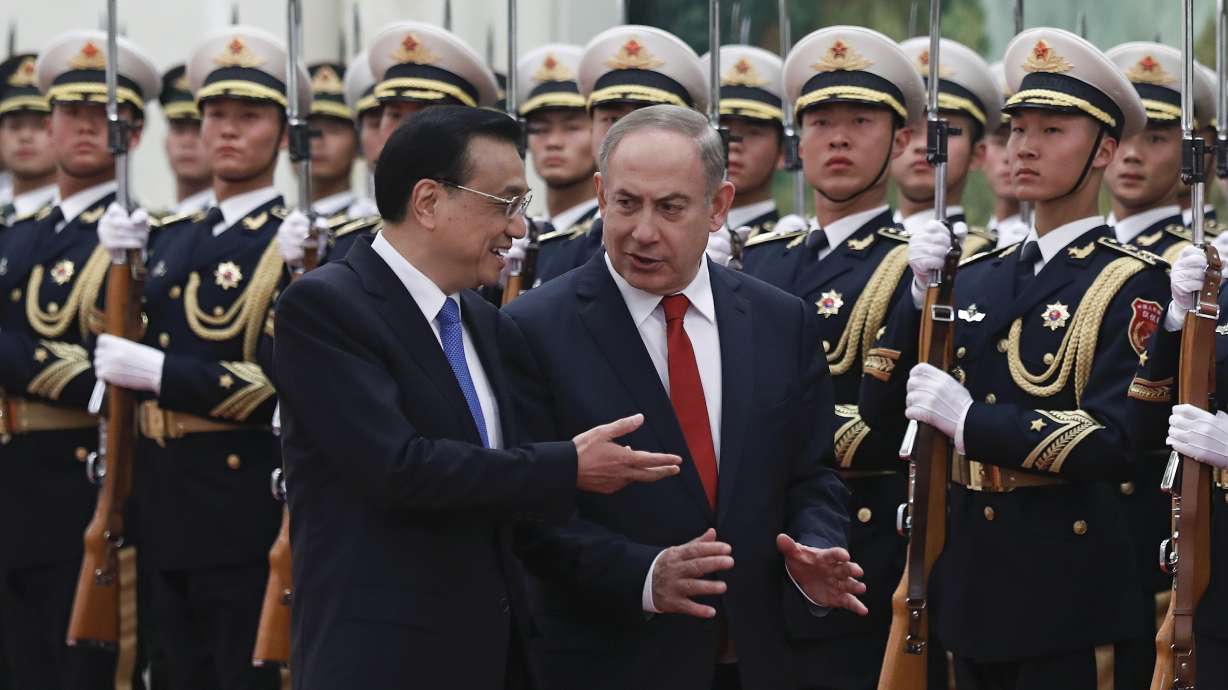 Israel's Netanyahu seeks to boost commercial ties with China