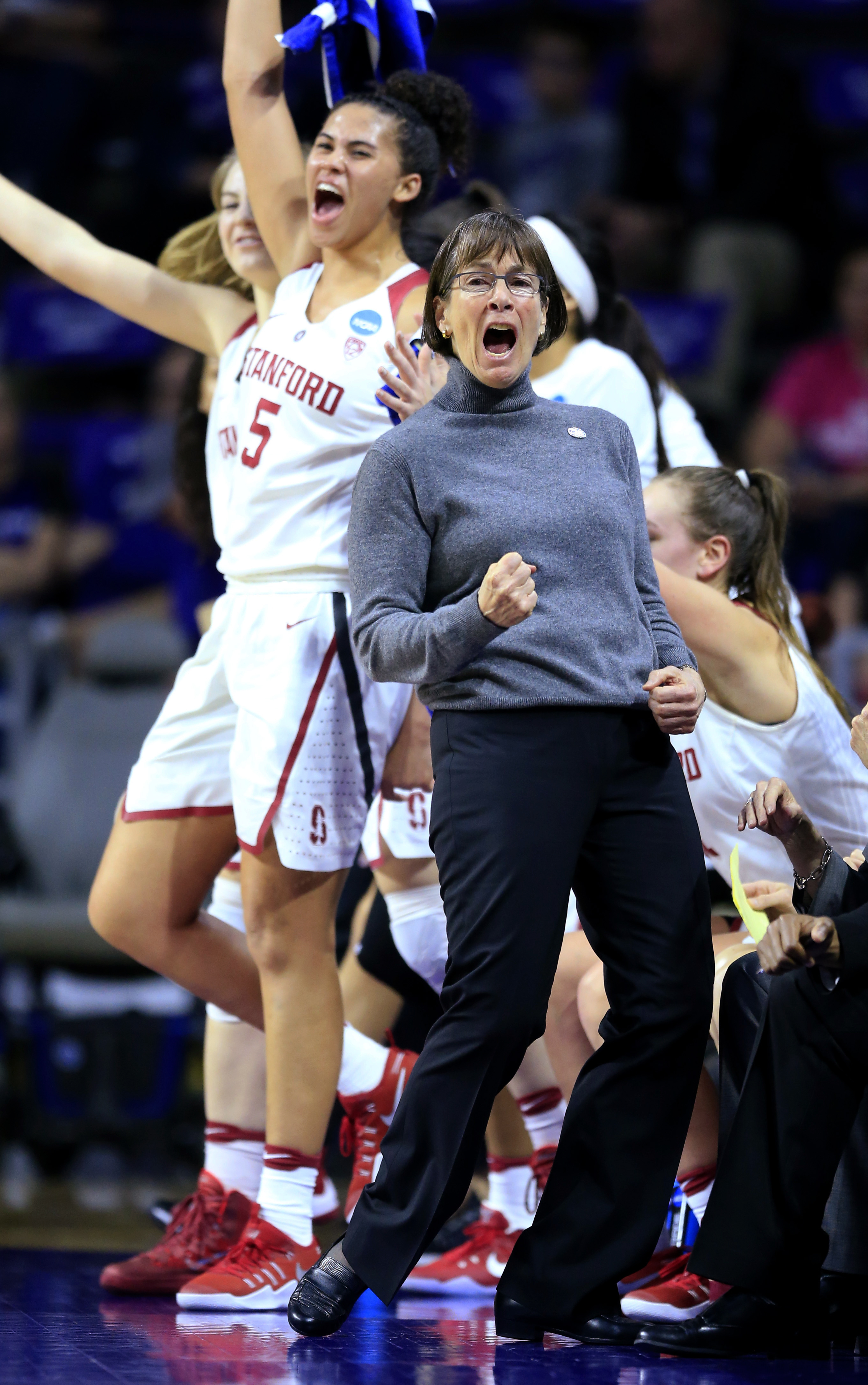 No. 2 Stanford trounces K-State 69-48 to reach Sweet 16