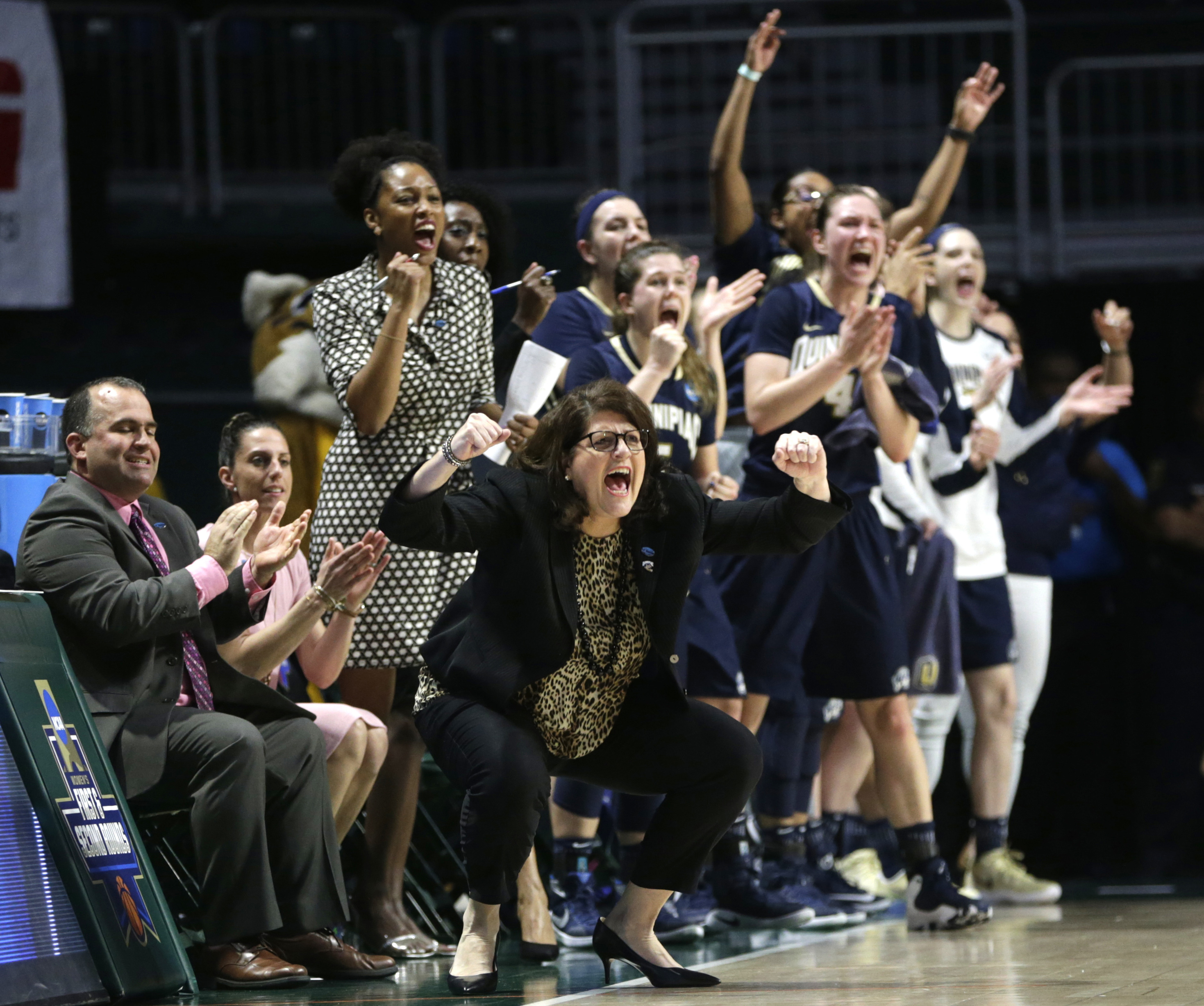 Long shots: Quinnipiac beats Miami 85-78 for Sweet 16 berth