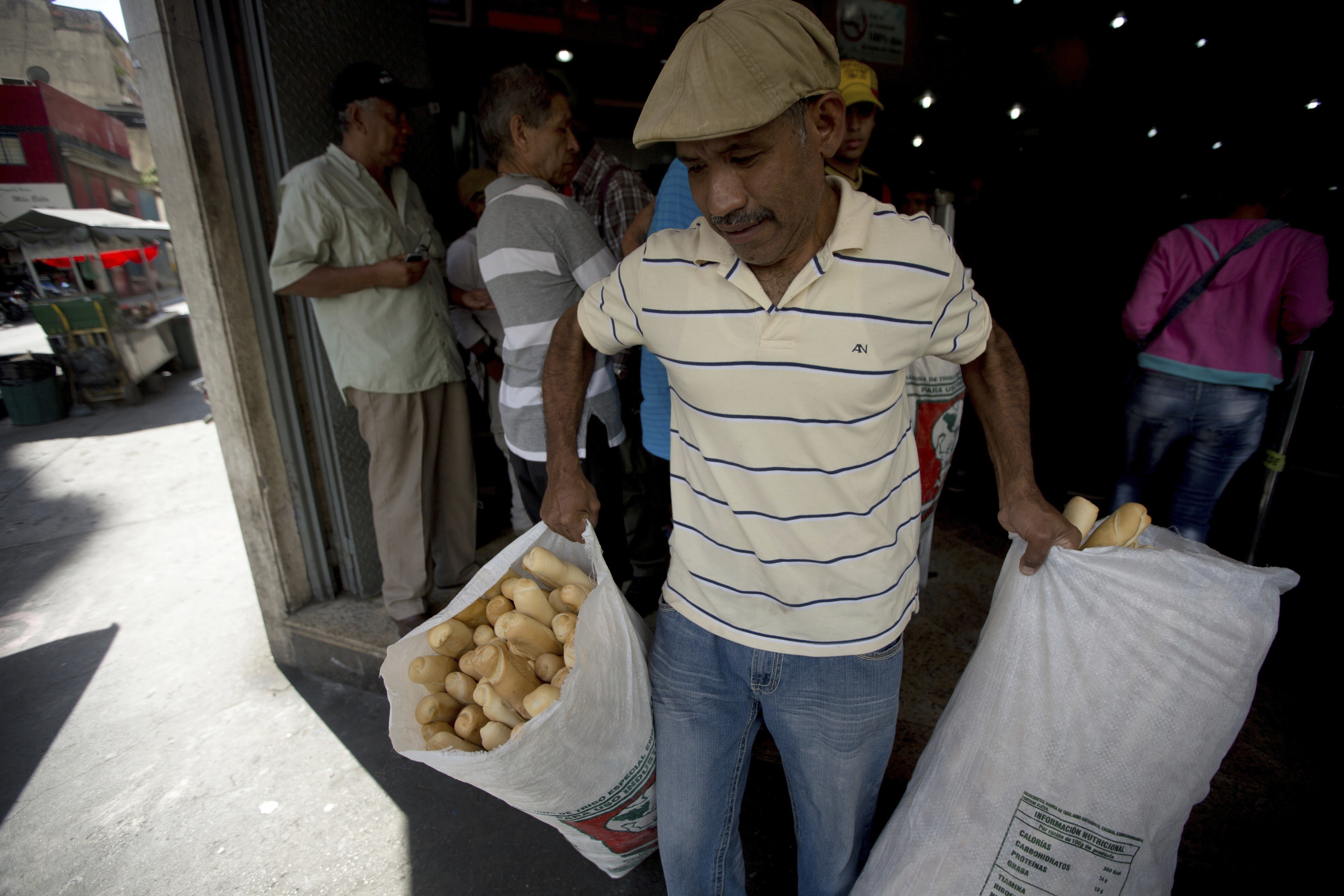 Venezuela's socialist leaders seize bakeries in 'bread war'