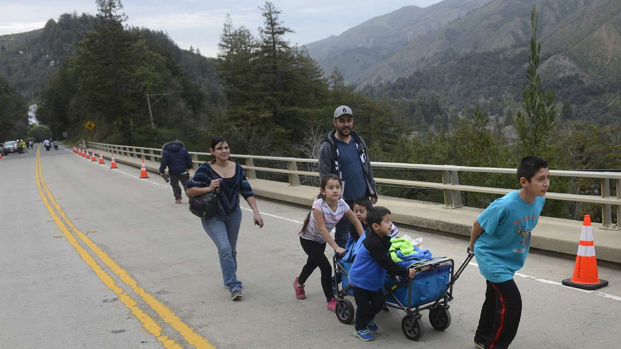 Bridge closure leaves California's Big Sur community reeling