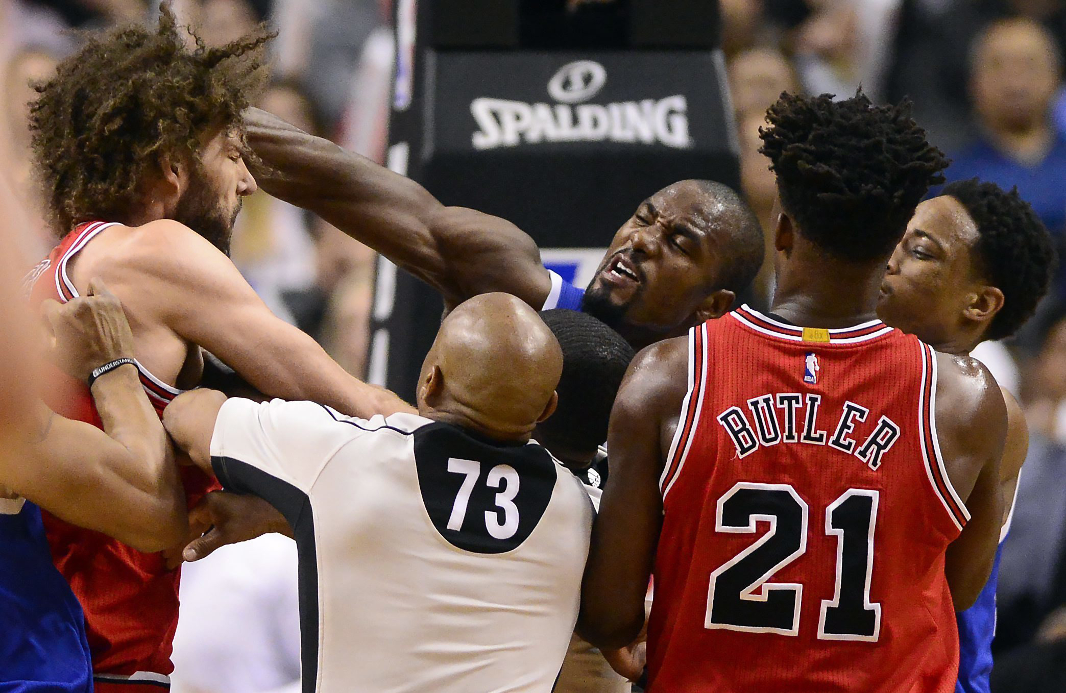 Robin Lopez, Serge Ibaka get 1-game suspensions for fighting