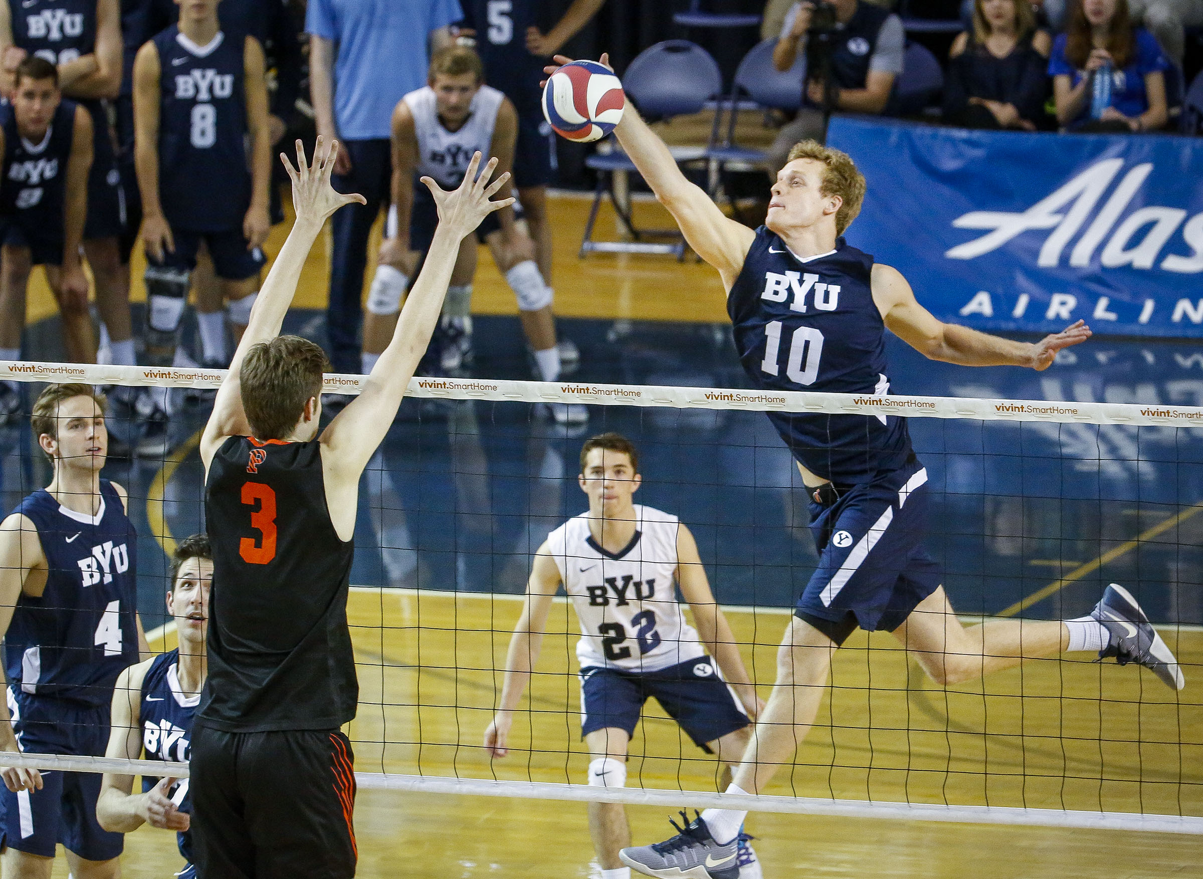 Battered No. 3 BYU volleyball hosts top-ranked Long Beach in crucial MPSF matches