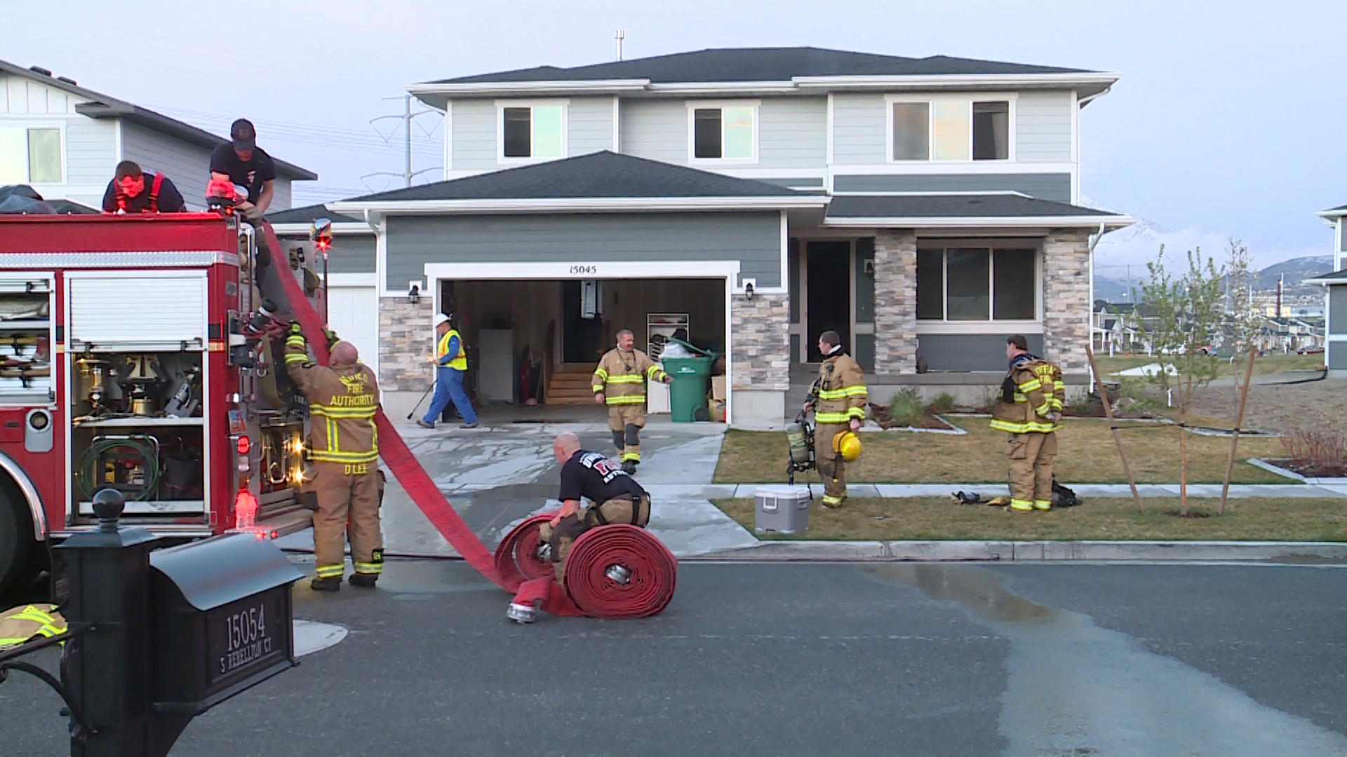 Family dog dies in Bluffdale house fire