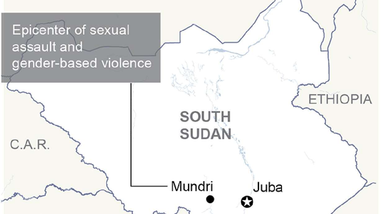 Rape reaches 'epic proportions' in South Sudan's civil war