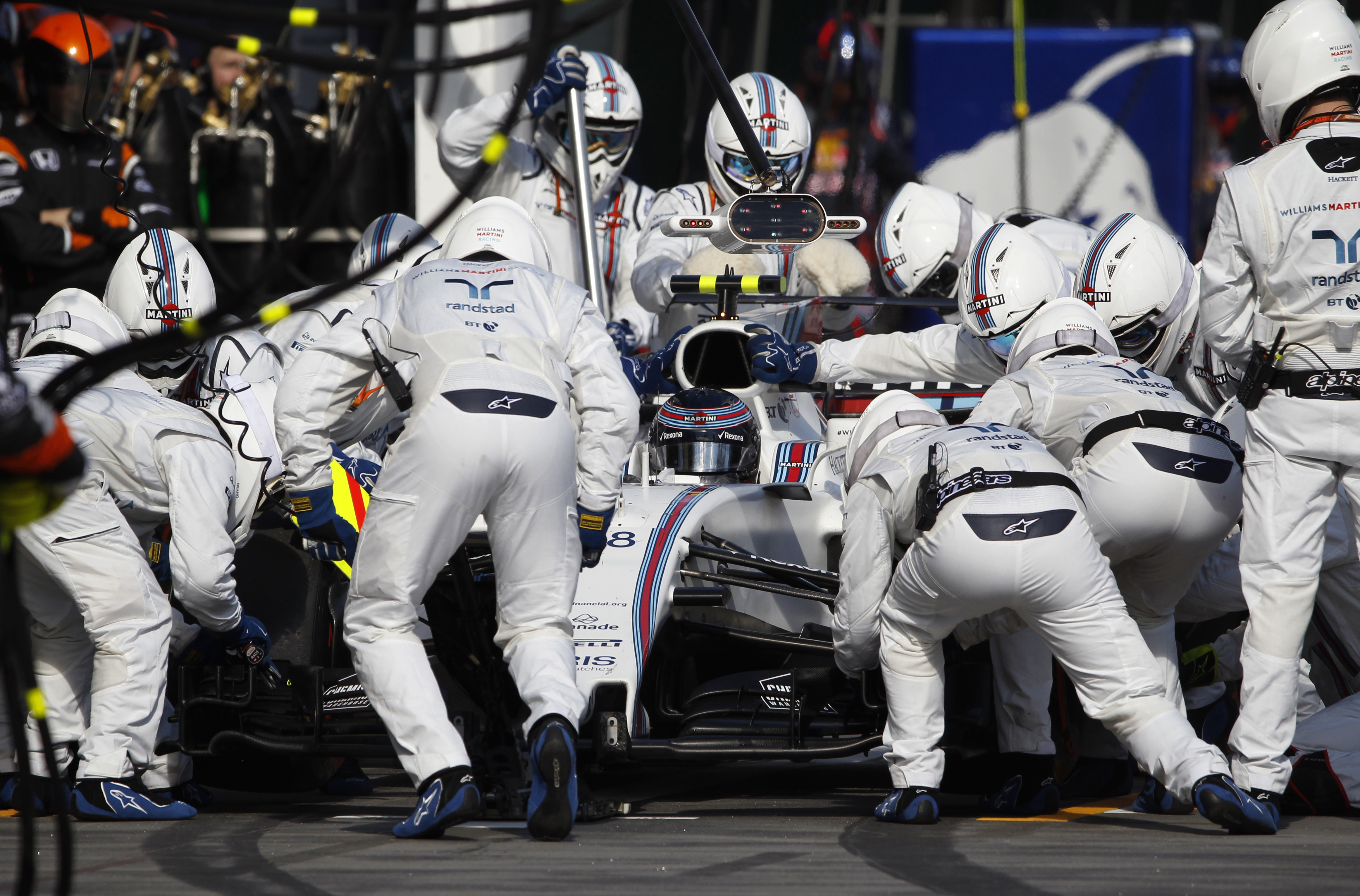 Stroll gets laps around Albert Park, but DNF in first F1 GP