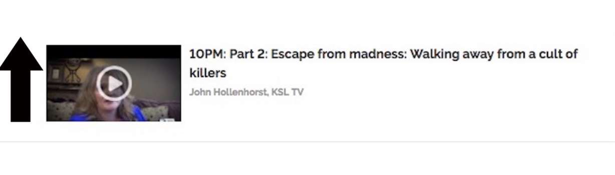 Escape from madness: Walking away from a cult of killers