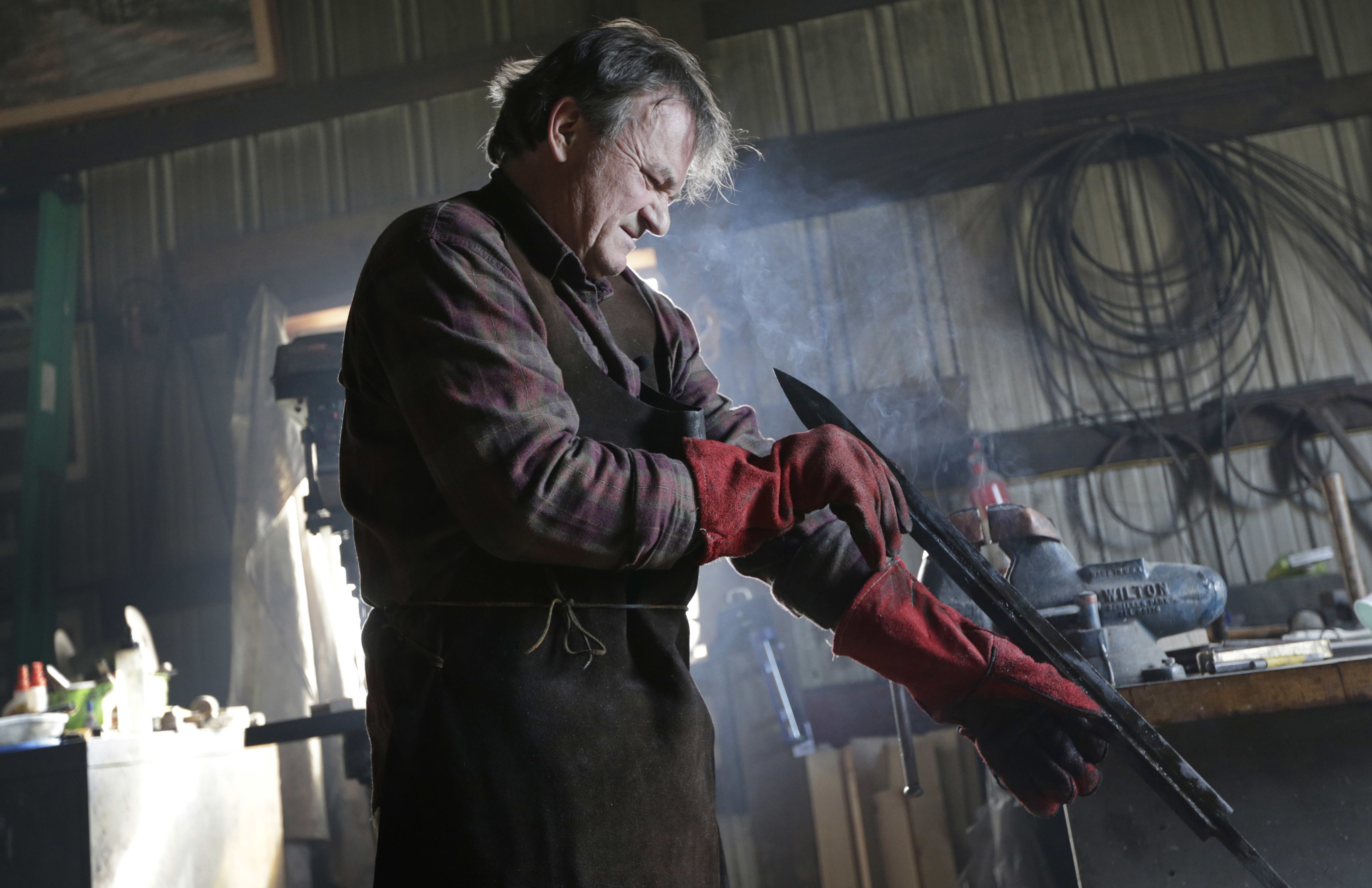 Living by the sword: Carving a niche making warrior blades