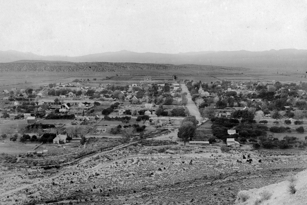 A view of Cedar City in 1900 (Photo: SUU Special Collections)