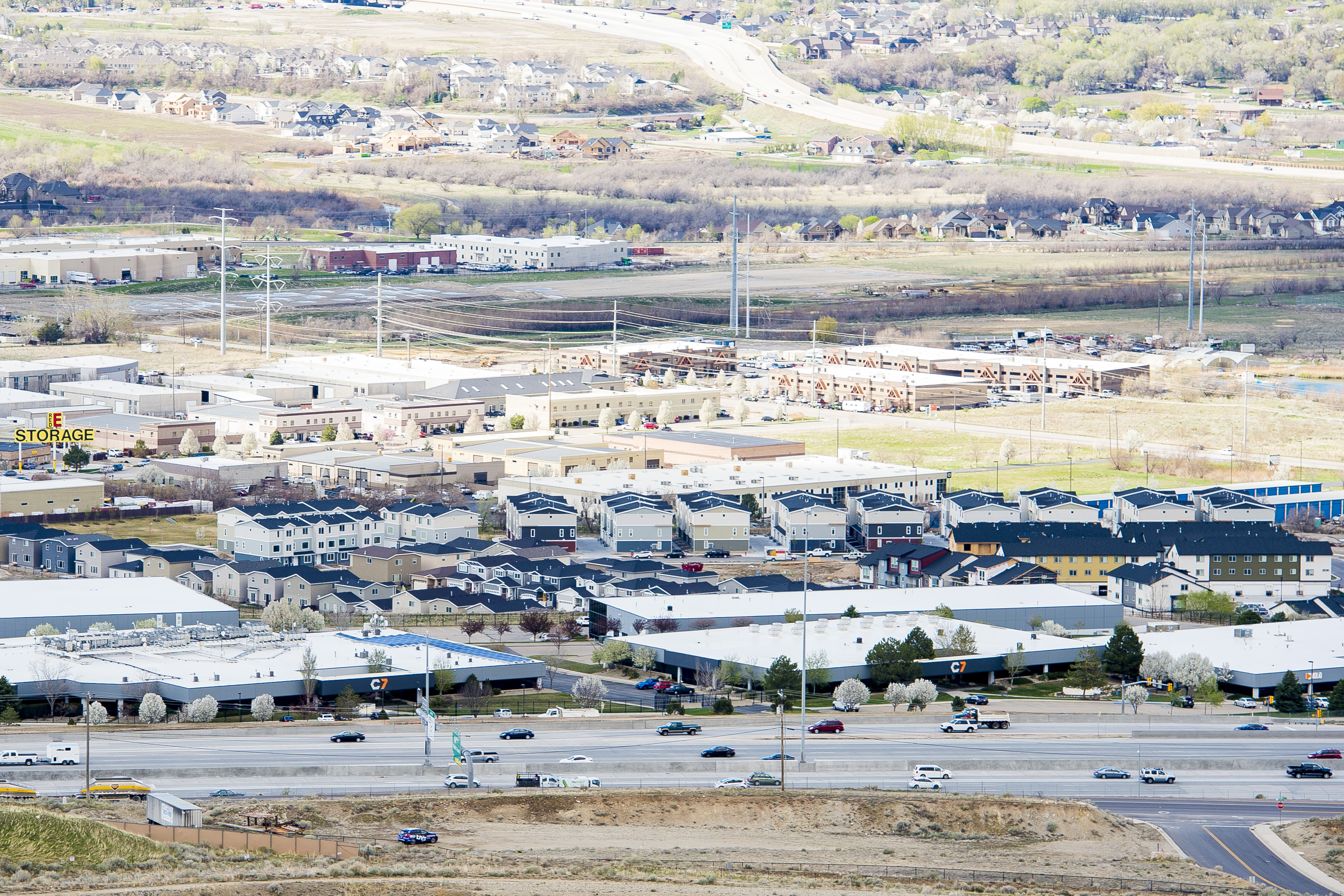 A new proposed homeless resource center site in Draper, photographed on Tuesday, March 28, 2017. (Photo: Alex Goodlett, Deseret News)