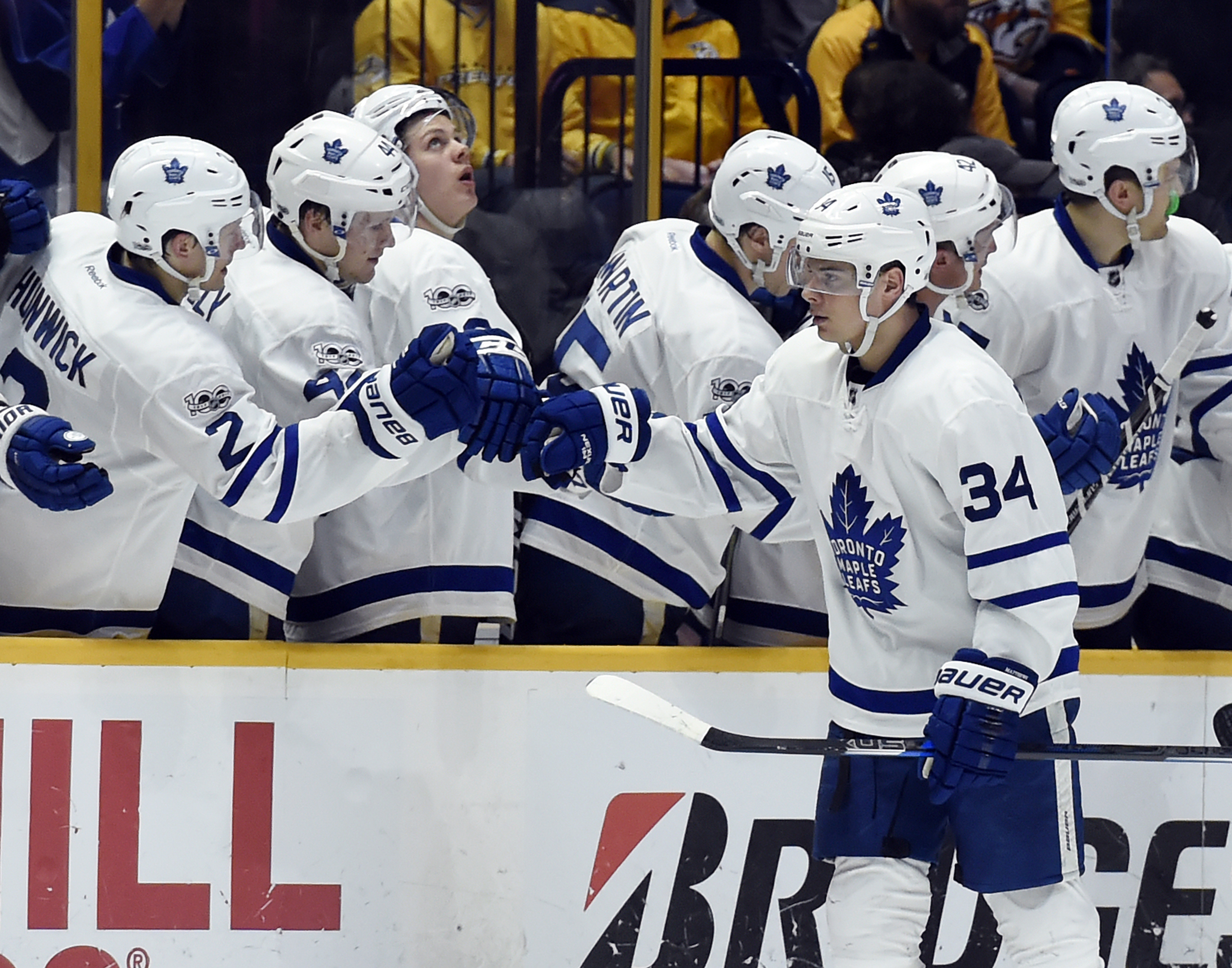 Maple Leafs beat Predators 3-1 for 5th win in 6 games