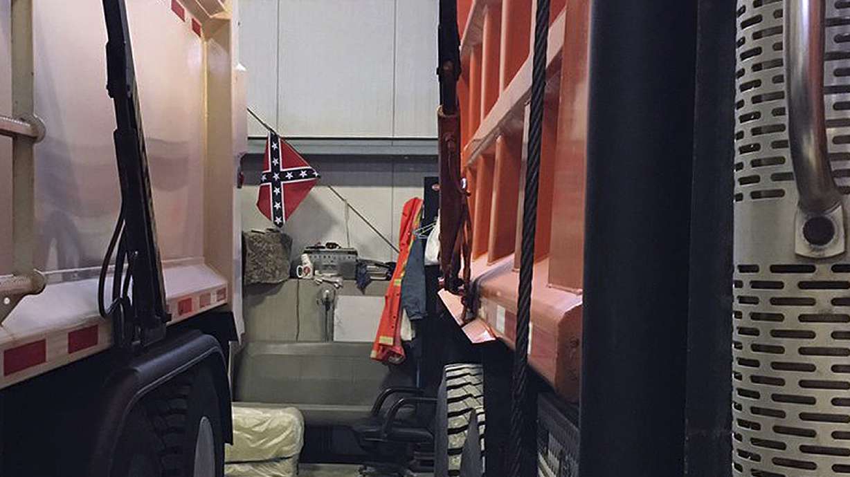 Confederate flag removed from Rhode Island agency's garage