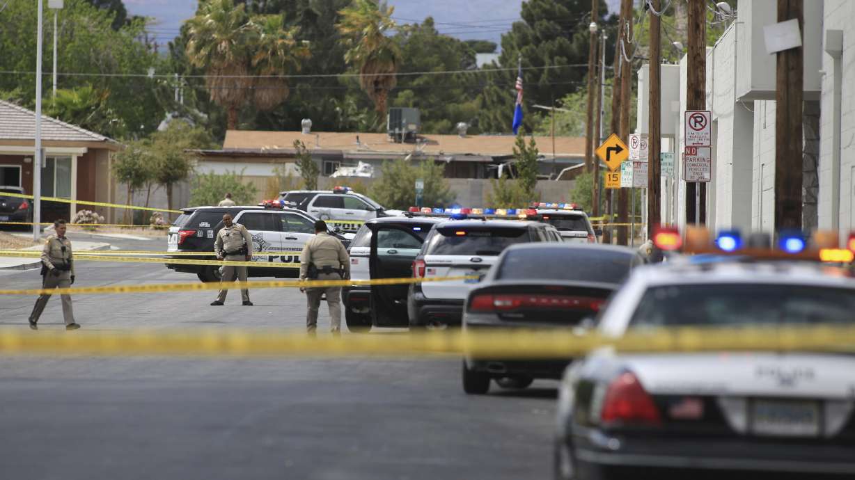 Police: Armed man shot twice by Las Vegas officer