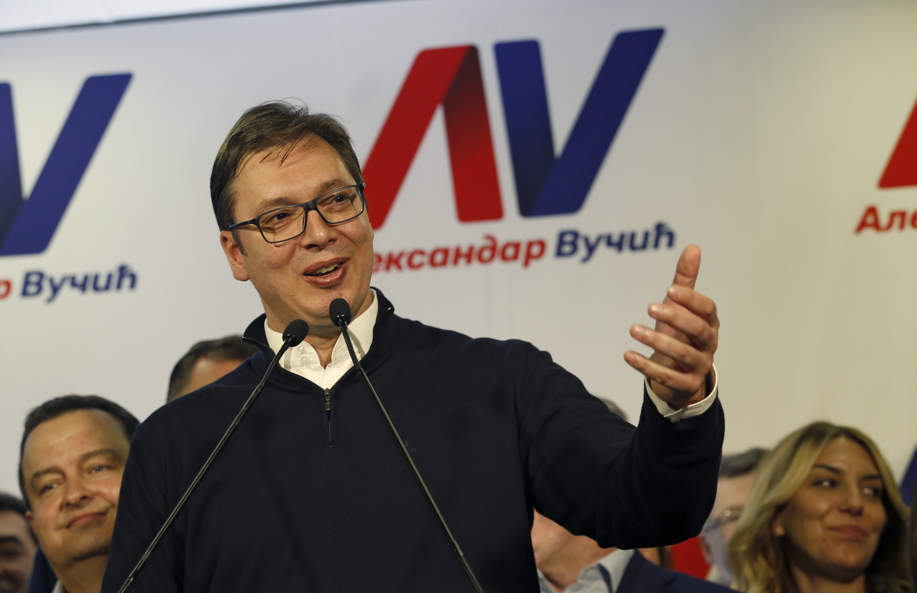 Official results confirm Serbia PM Vucic elected president