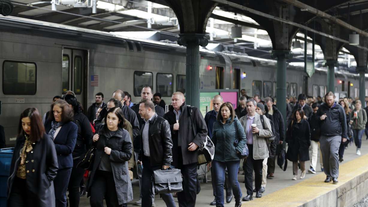 The Latest: Amtrak hopes to have full rail service by Friday