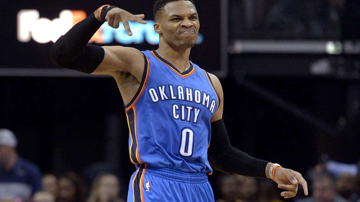 Fans appreciate Westbrook's energy during his historic run
