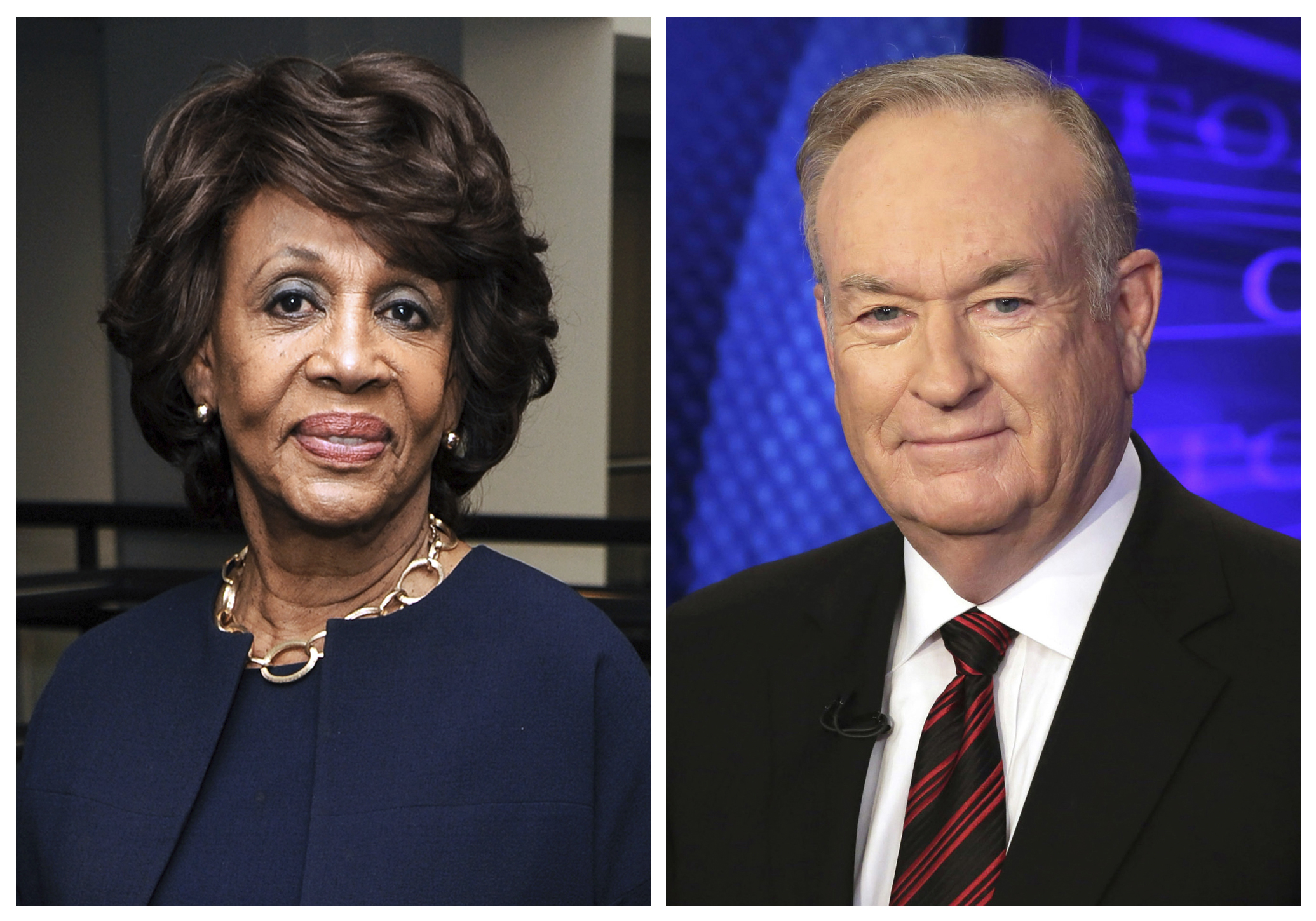 US Rep. Maxine Waters: Bill O'Reilly 'needs to go to jail'