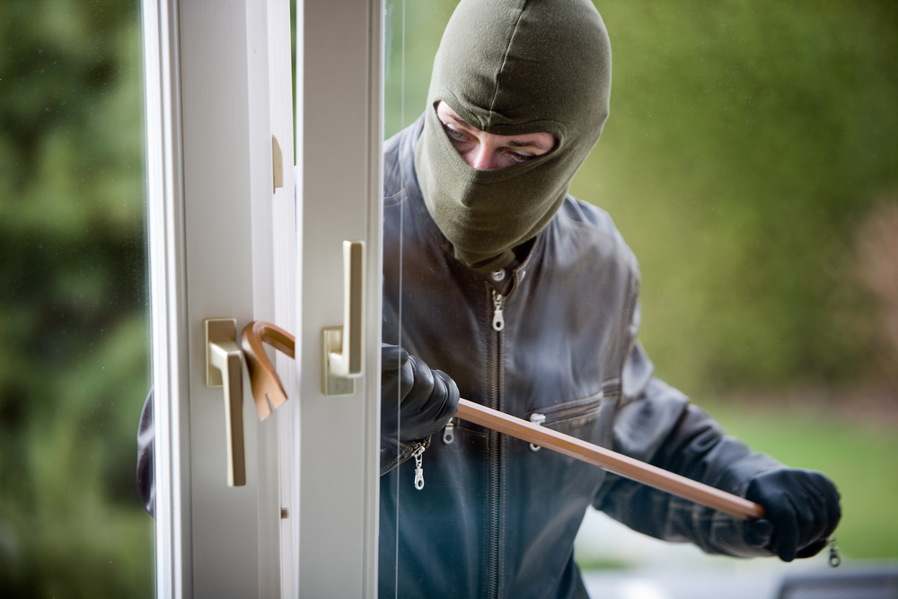 Do fake security signs prevent break-ins?