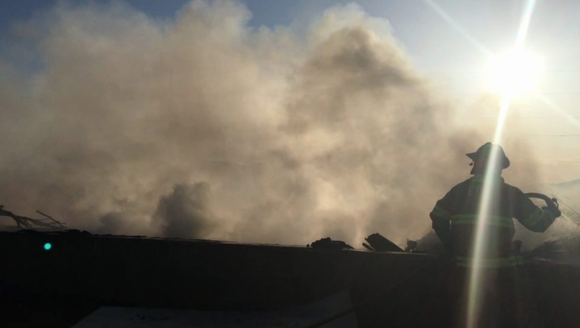 Firefighters respond to trash collection site for 5th time this year